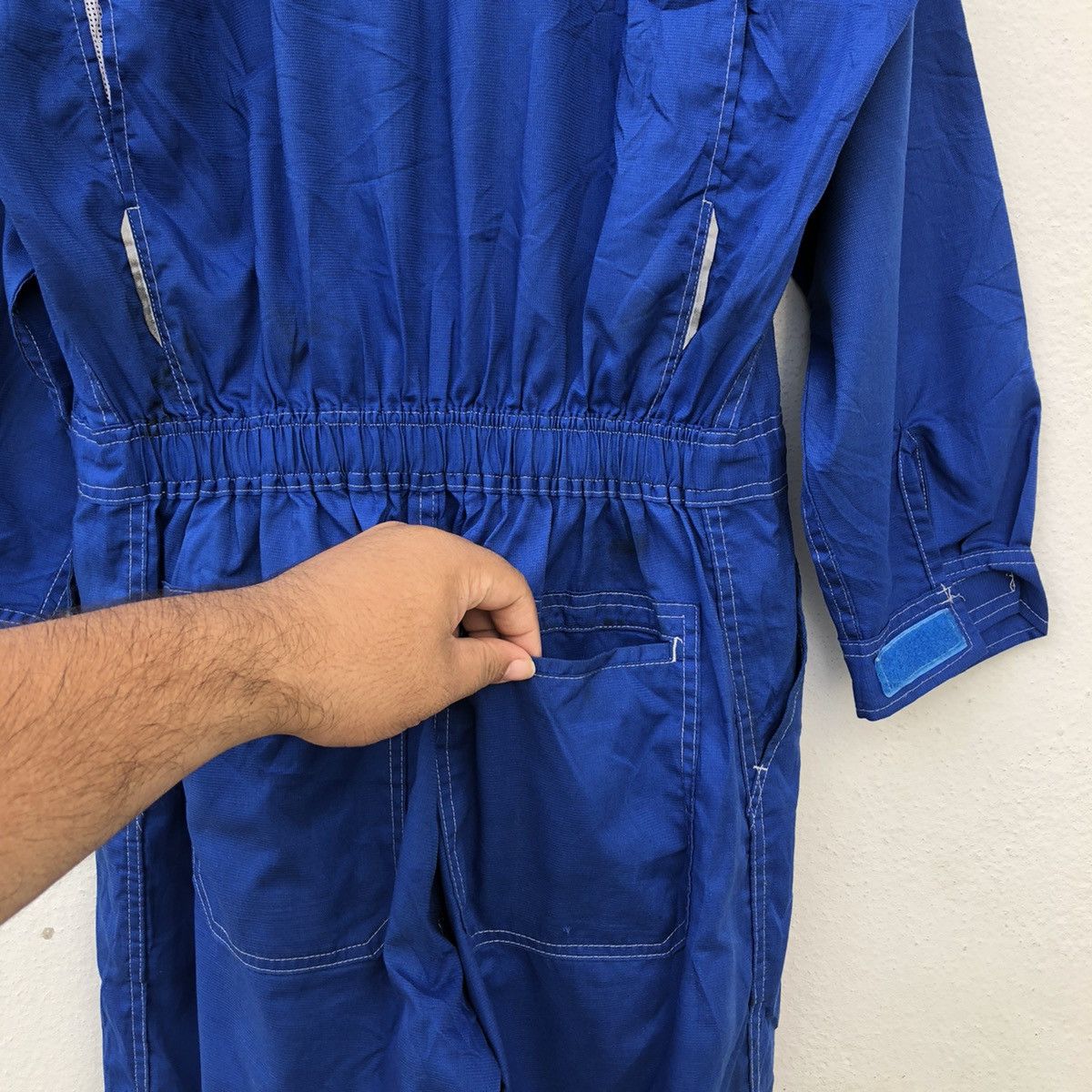 Japanese Brand VINTAGE RACING SUZUKI ORIGINAL TECHNICAL STAFF OVERALL Size US 33 - 6 Thumbnail