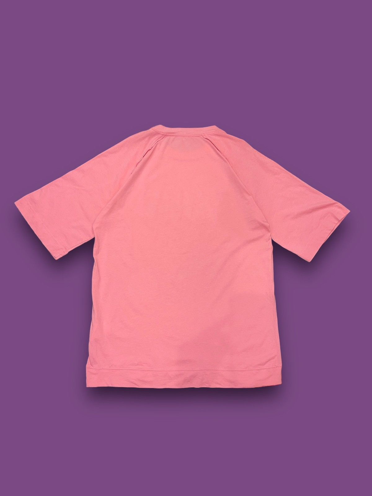 Versace SS22 Versace Big Logo Oversized Pink Short Sleeve T-Shirt Size US M / EU 48-50 / 2 - 6 Thumbnail