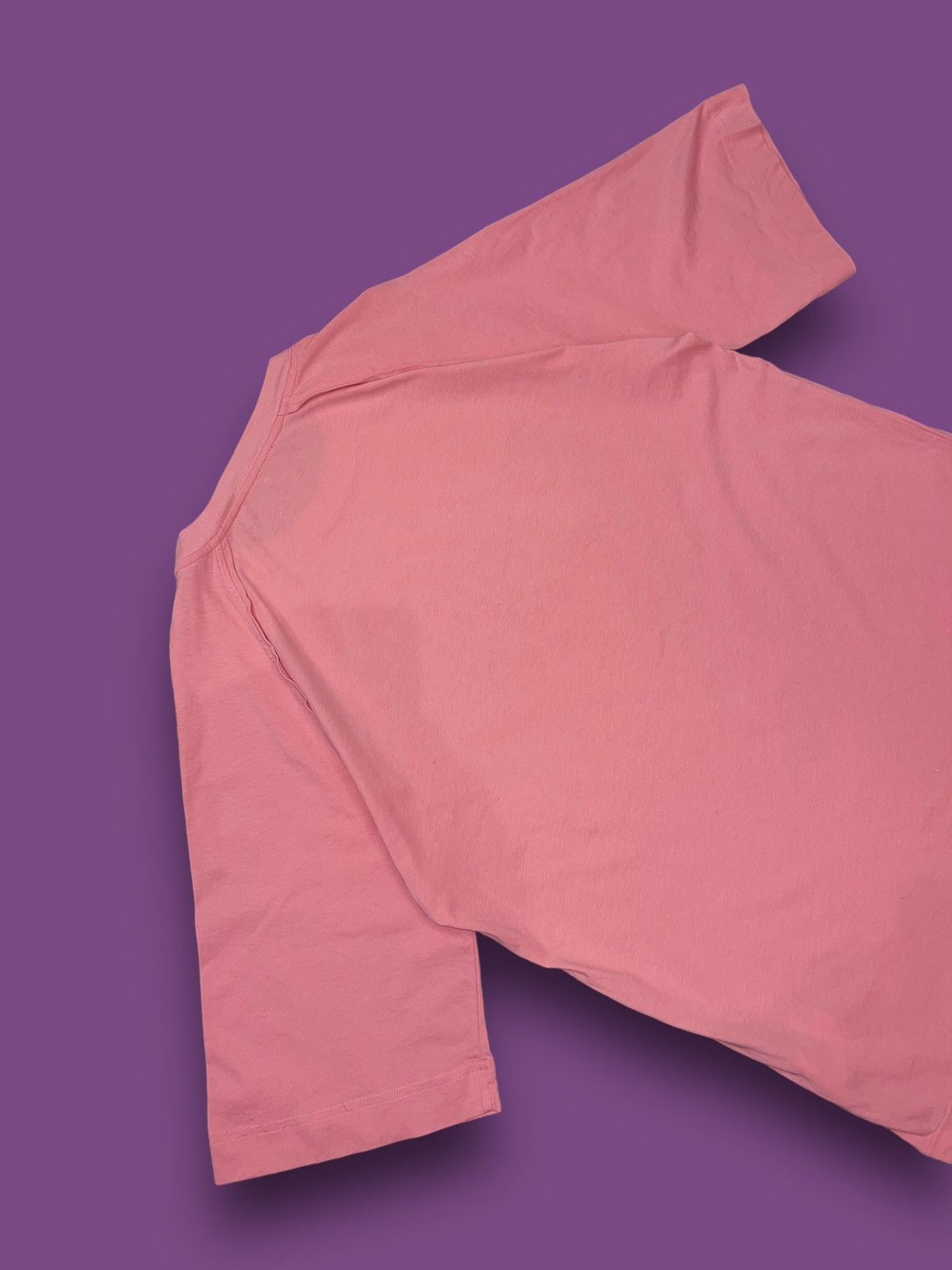 Versace SS22 Versace Big Logo Oversized Pink Short Sleeve T-Shirt Size US M / EU 48-50 / 2 - 9 Thumbnail
