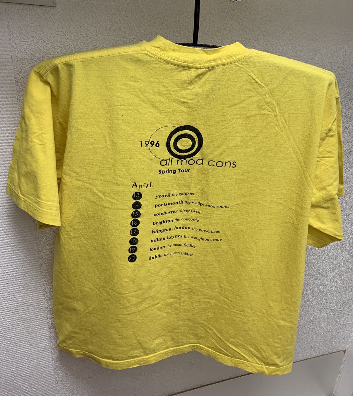 Band Tees The Jam vintage tour t-shirt 1996 rock band Xl 90th rare Size US XL / EU 56 / 4 - 5 Thumbnail