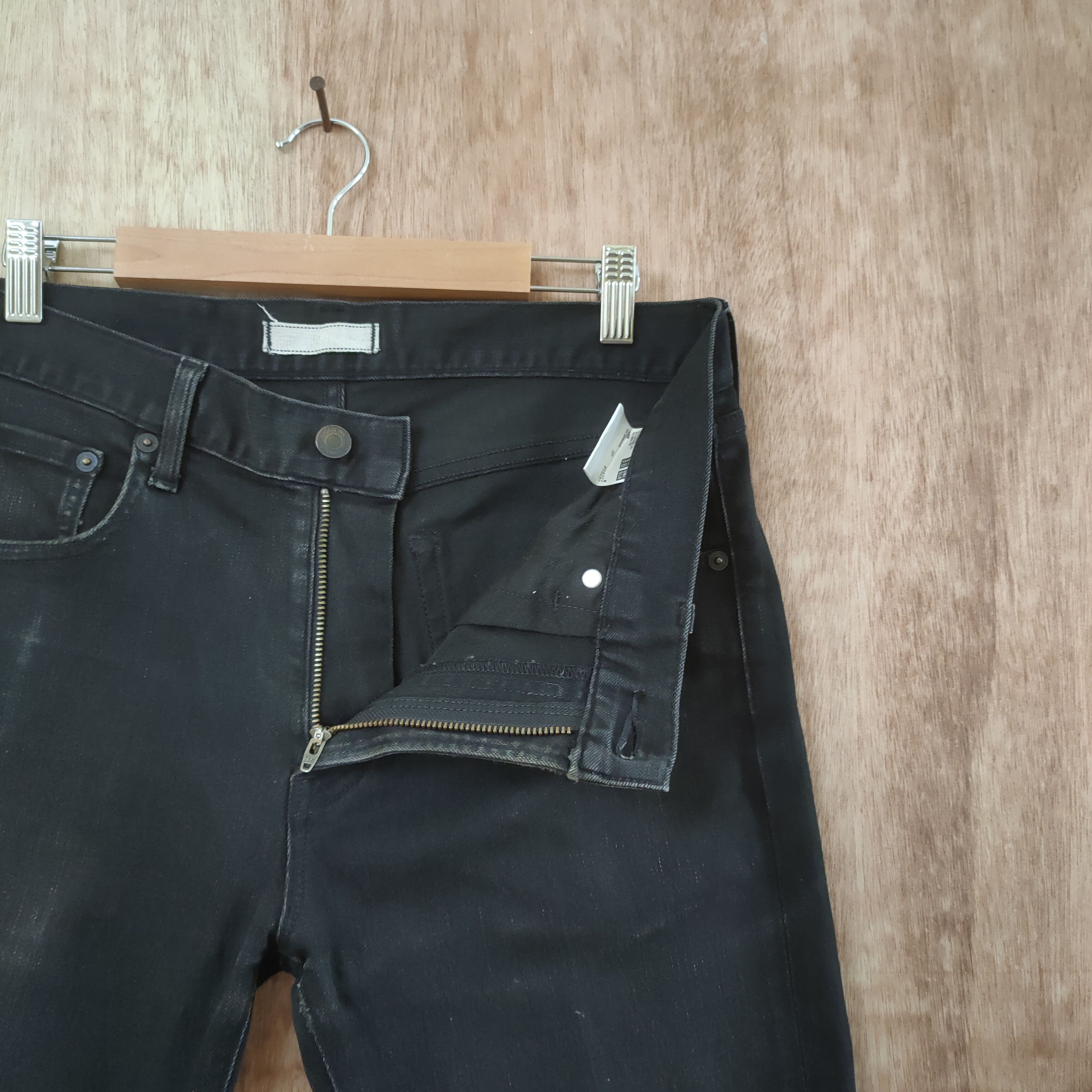 Japanese Brand JAPANESE BRAND BLACK SKINNY JEANS DENIM PANTS Size US 30 / EU 46 - 2 Thumbnail