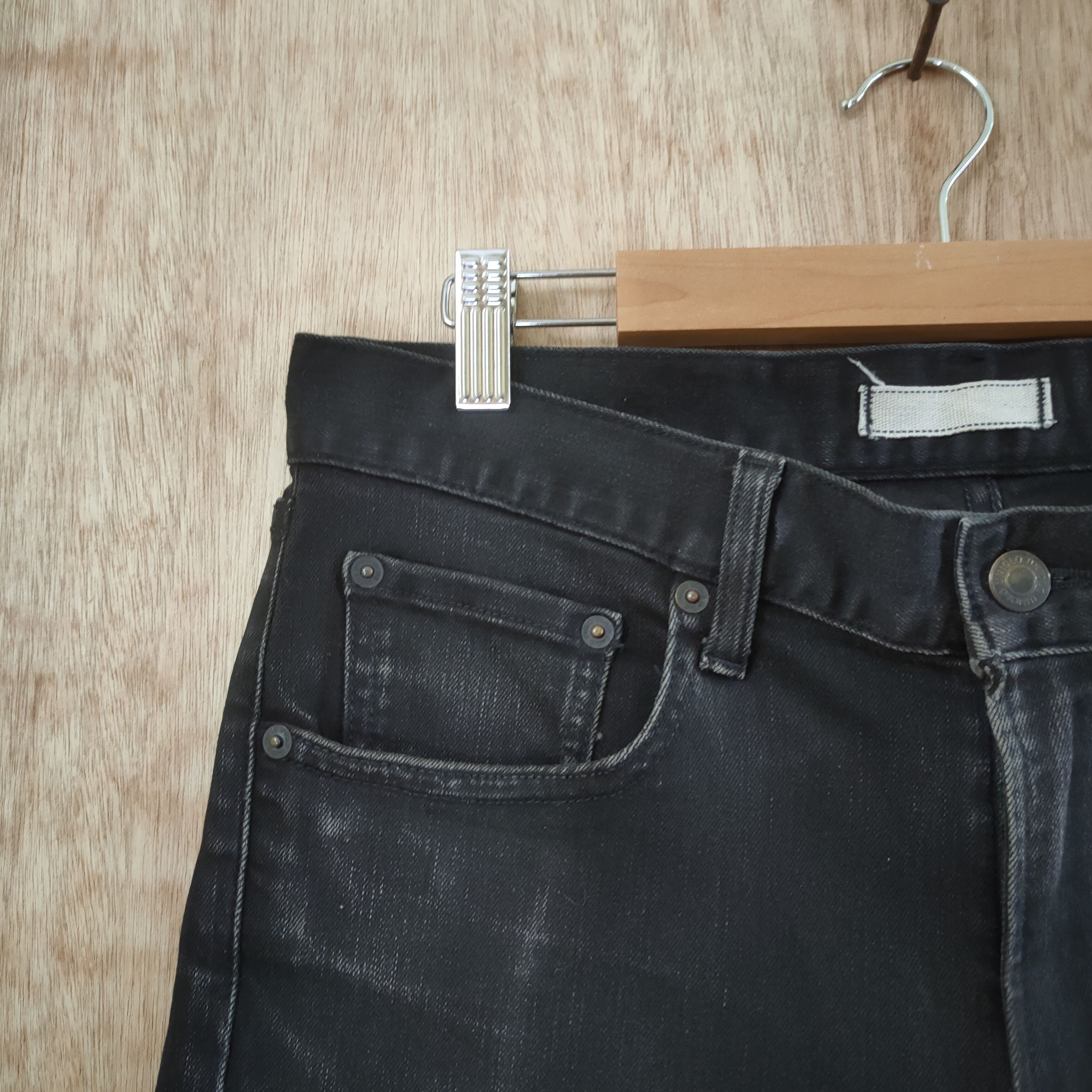Japanese Brand JAPANESE BRAND BLACK SKINNY JEANS DENIM PANTS Size US 30 / EU 46 - 6 Thumbnail