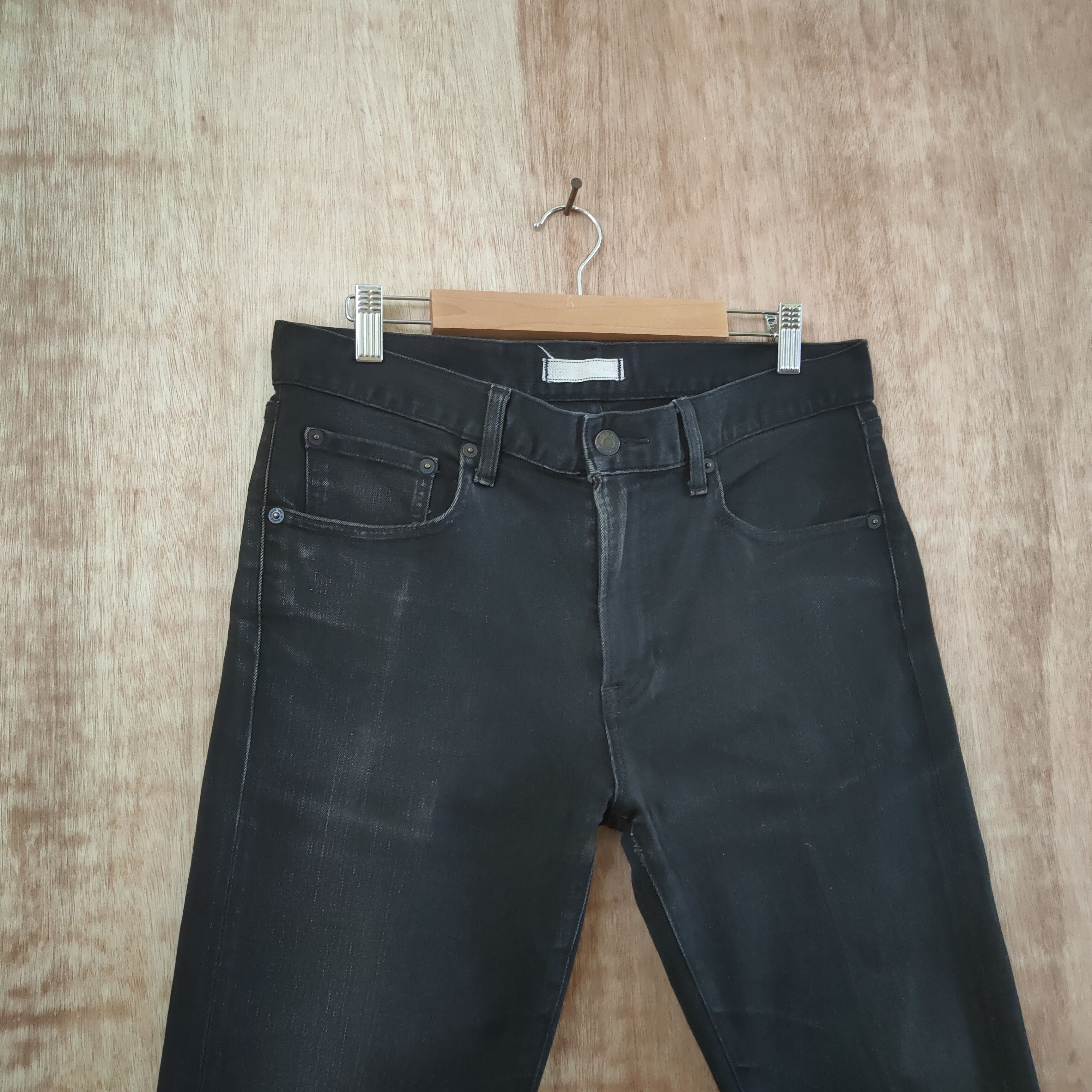 Japanese Brand JAPANESE BRAND BLACK SKINNY JEANS DENIM PANTS Size US 30 / EU 46 - 4 Thumbnail