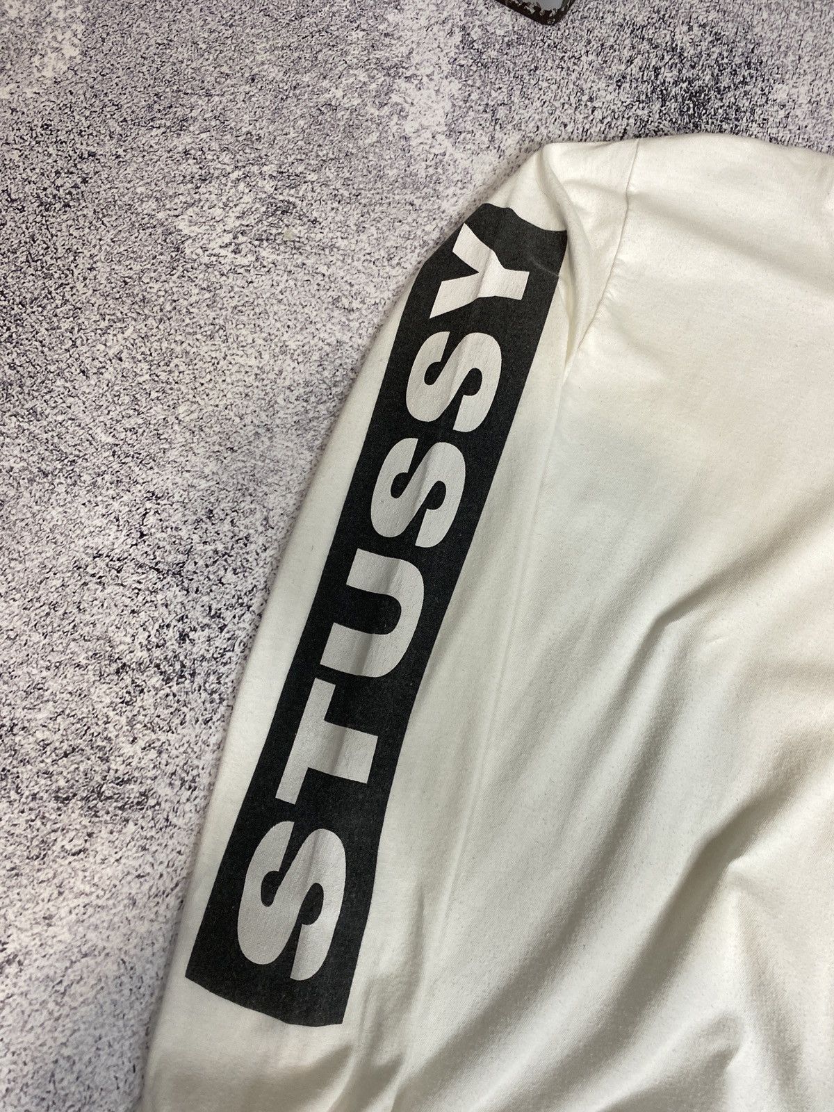 Stussy × Vintage Vintage Stussy International Long Sleeve Tee Shirt Size US S / EU 44-46 / 1 - 4 Thumbnail