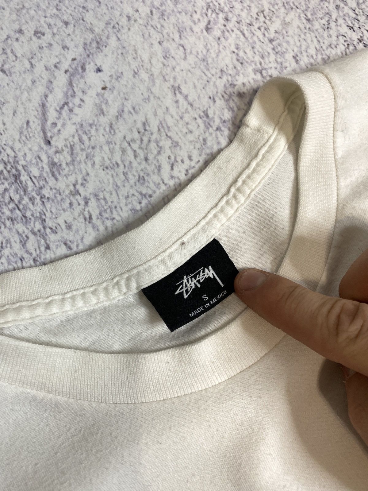 Stussy × Vintage Vintage Stussy International Long Sleeve Tee Shirt Size US S / EU 44-46 / 1 - 6 Thumbnail
