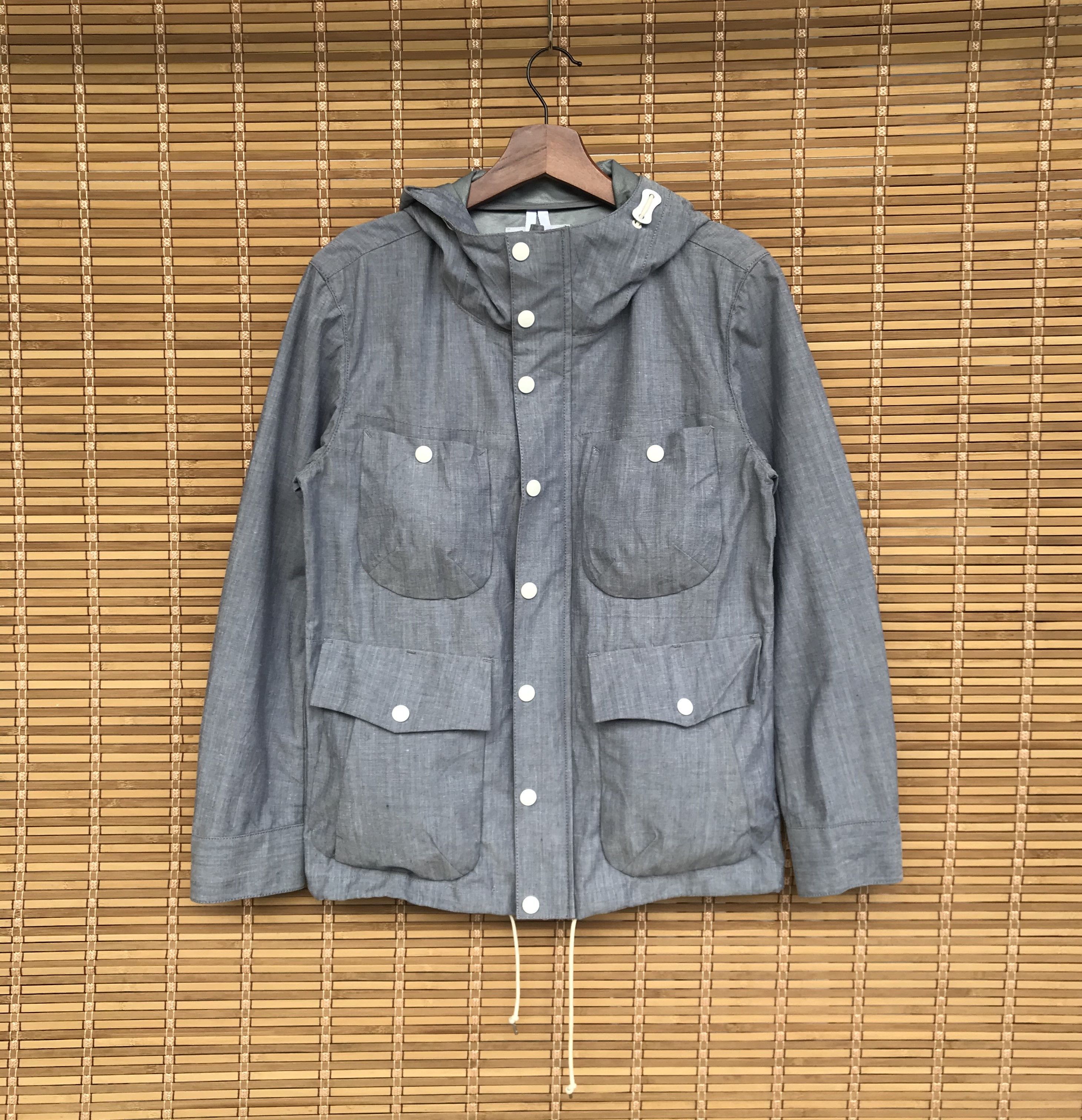 20471120 NANO UNIVERSE UTILITY multipocket hoodie pullover Size US S / EU 44-46 / 1 - 2 Thumbnail
