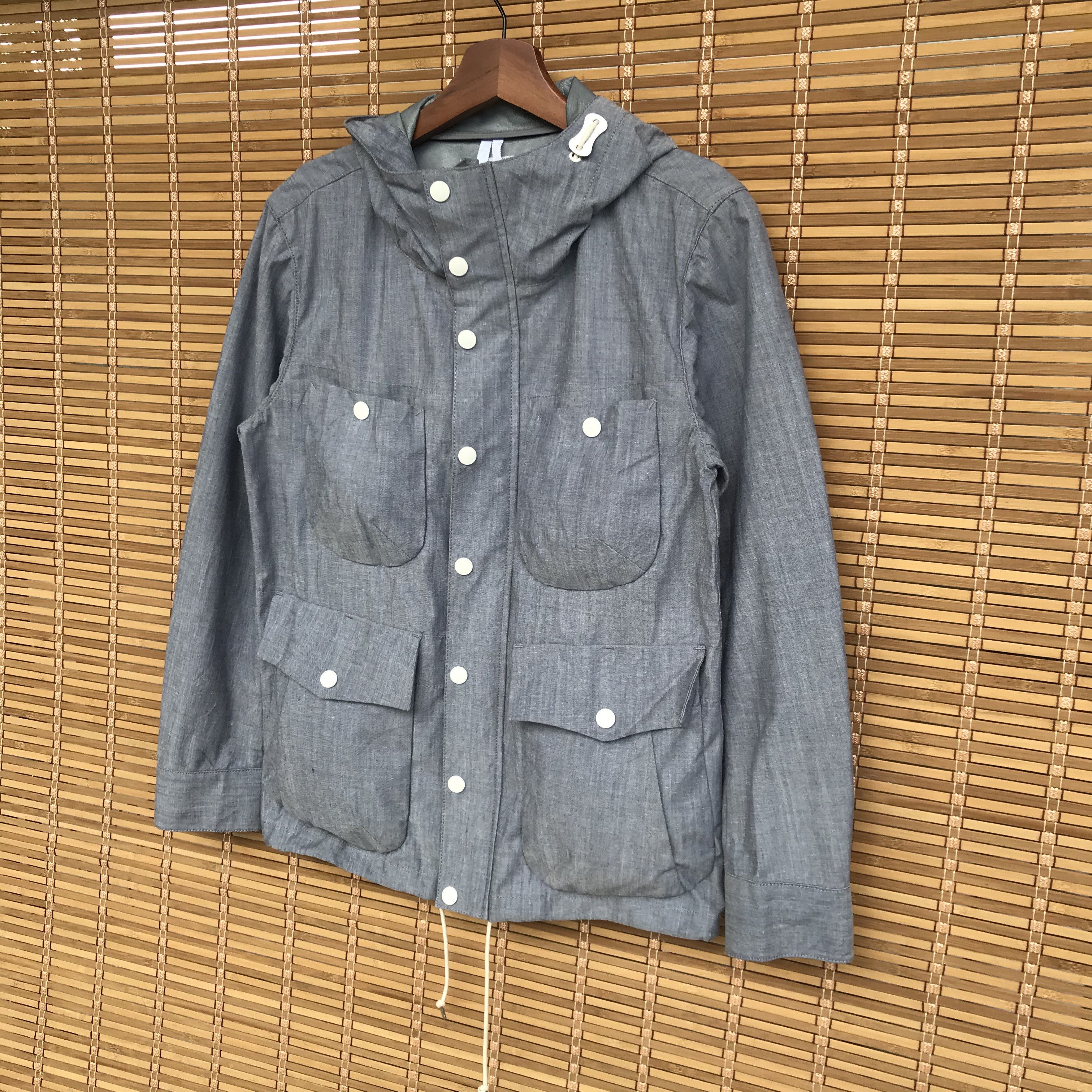 20471120 NANO UNIVERSE UTILITY multipocket hoodie pullover Size US S / EU 44-46 / 1 - 1 Thumbnail