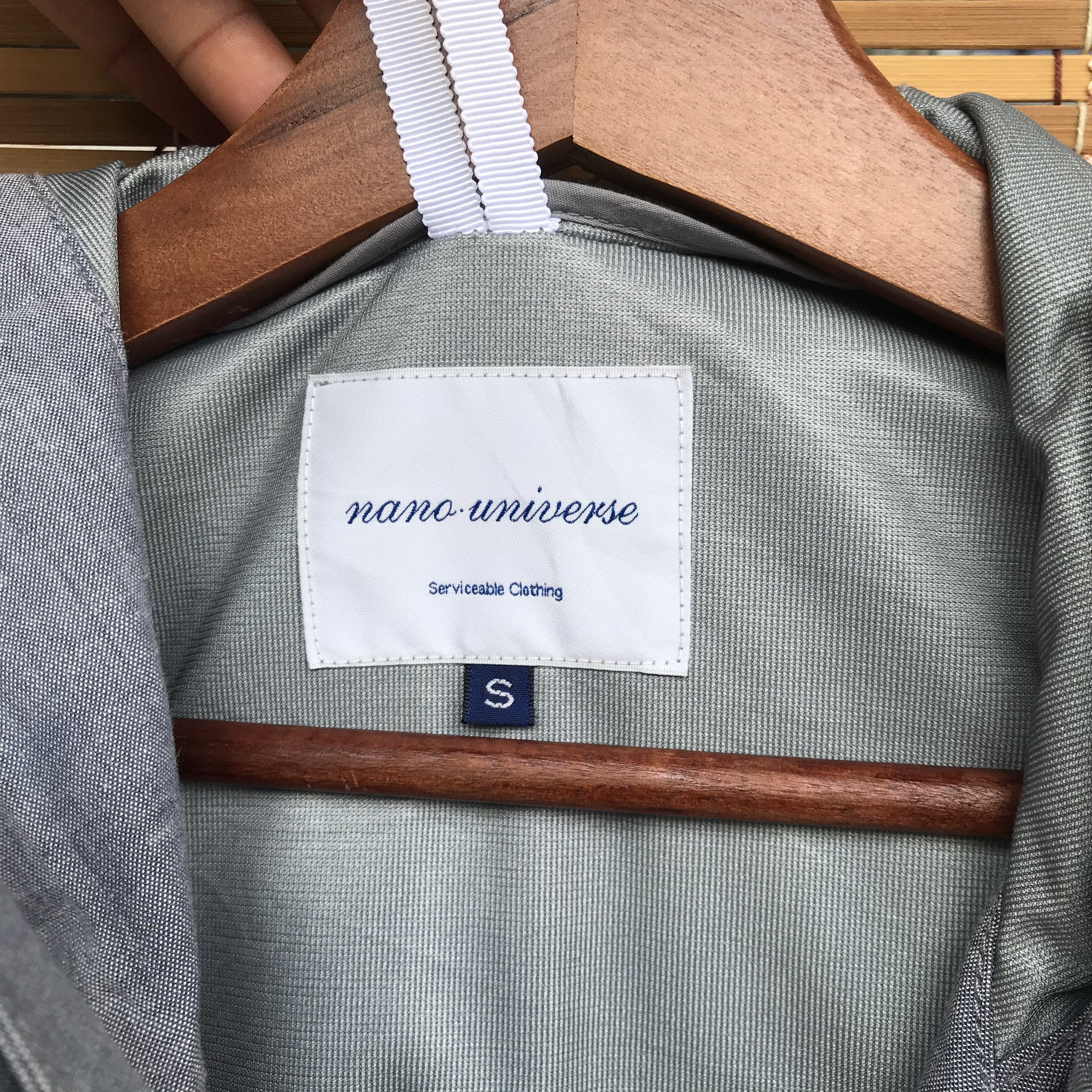 20471120 NANO UNIVERSE UTILITY multipocket hoodie pullover Size US S / EU 44-46 / 1 - 8 Thumbnail