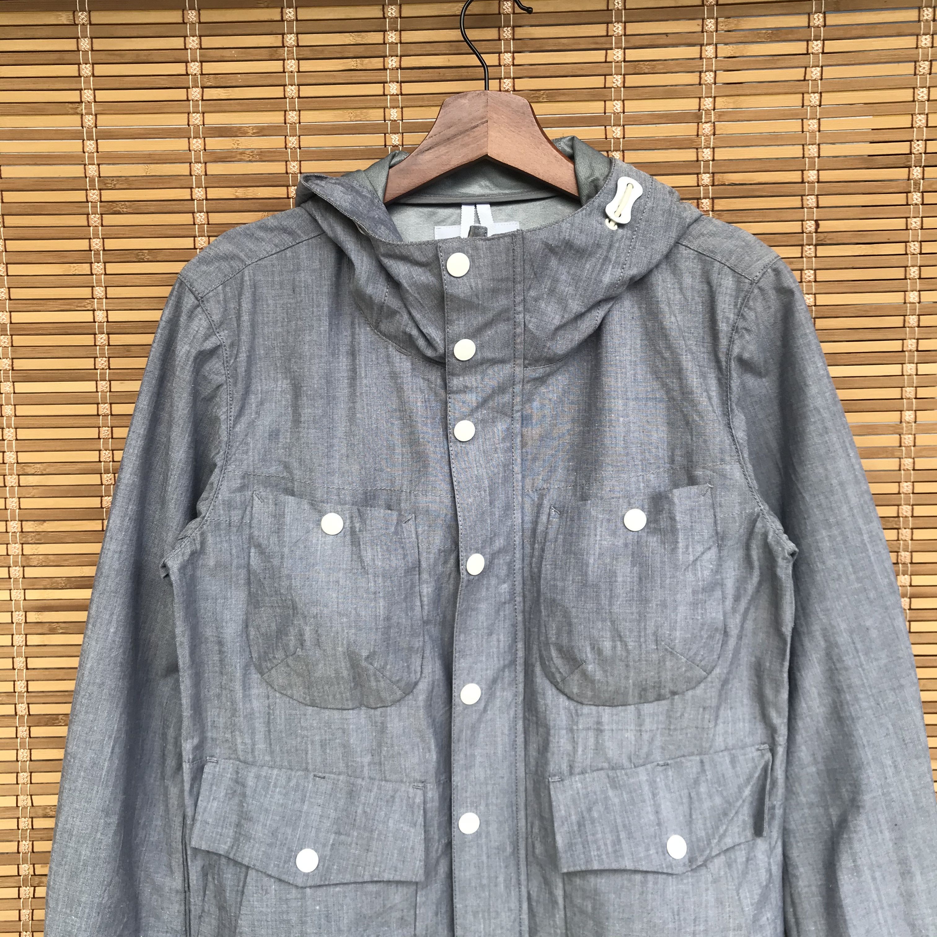 20471120 NANO UNIVERSE UTILITY multipocket hoodie pullover Size US S / EU 44-46 / 1 - 4 Thumbnail