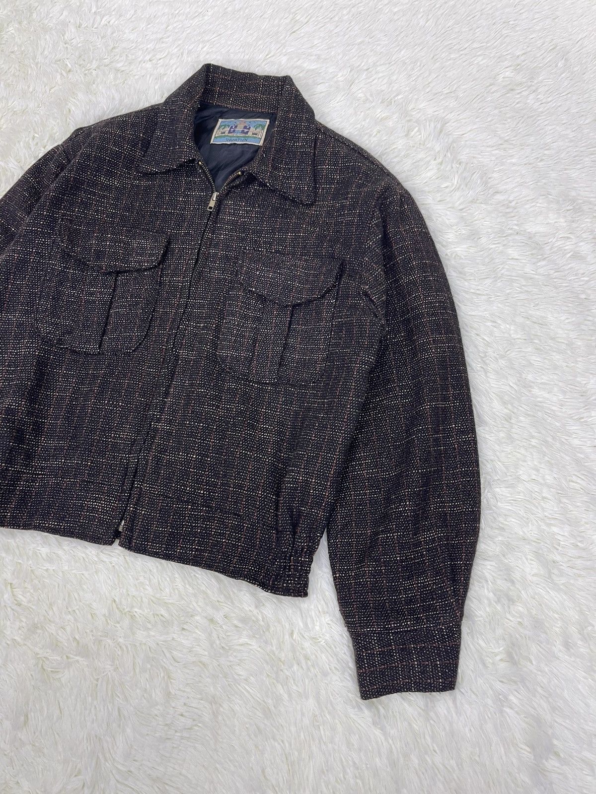 Japanese Brand Vintage Japanese Blouson Cropped Jacket Size US L / EU 52-54 / 3 - 5 Thumbnail