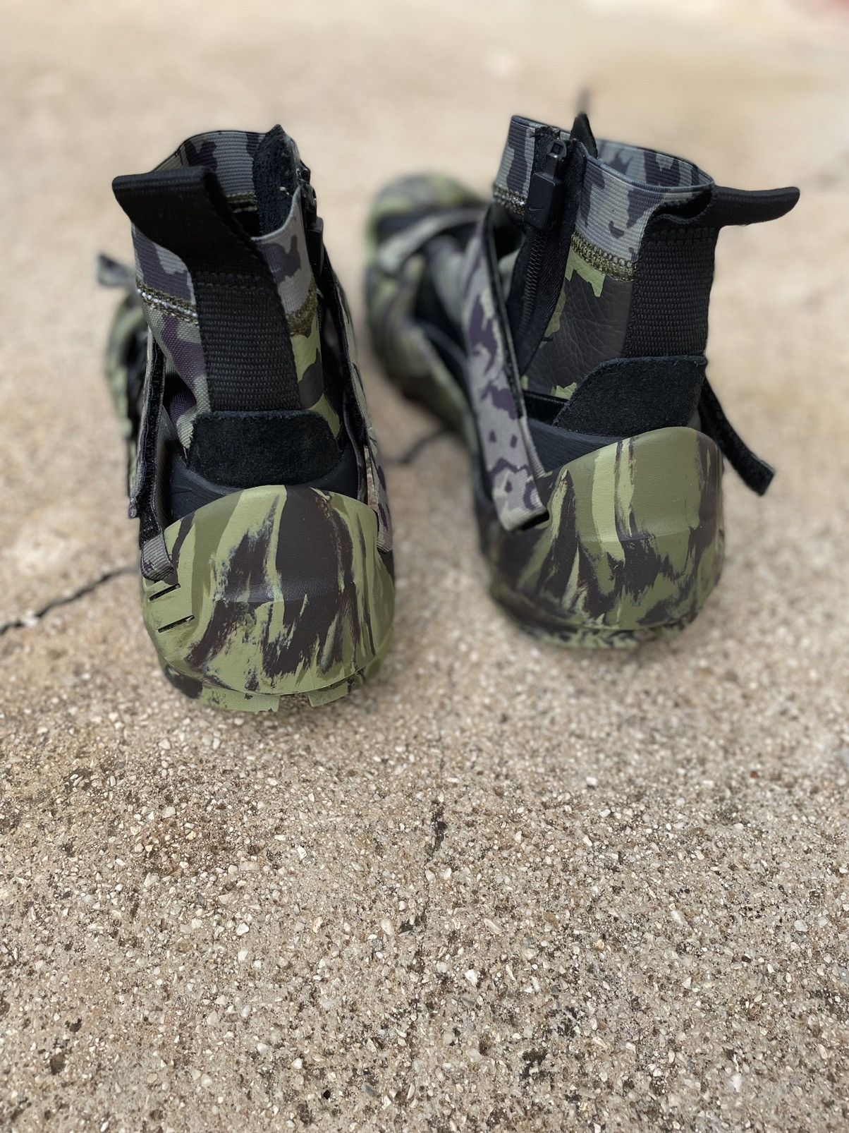 1017 ALYX 9SM Nike X MMW Free TR 3 SE Vibram Alyx Camo Green Size US 6.5 / EU 39-40 - 5 Thumbnail