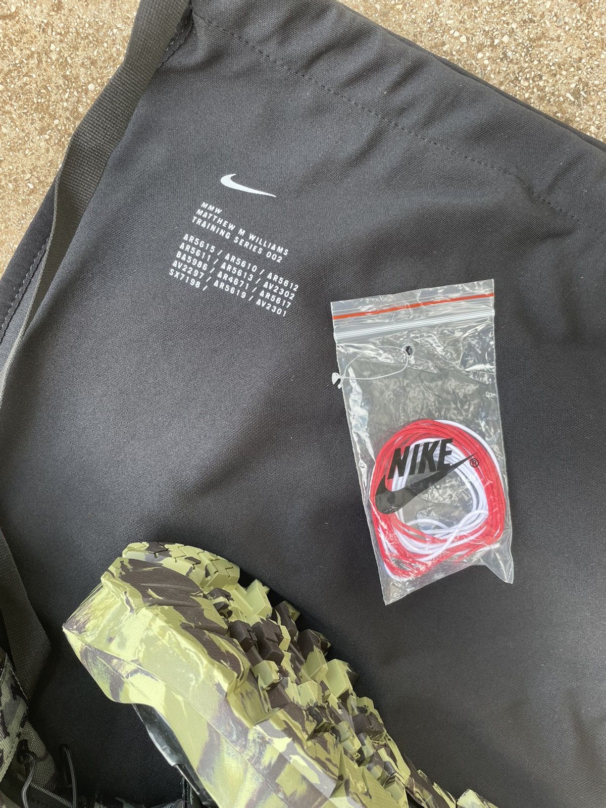 1017 ALYX 9SM Nike X MMW Free TR 3 SE Vibram Alyx Camo Green Size US 6.5 / EU 39-40 - 12 Thumbnail
