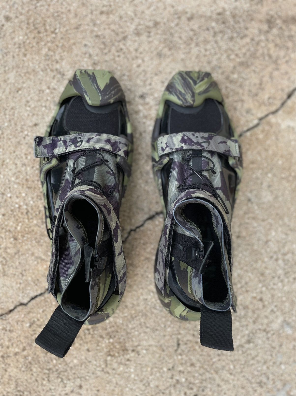 1017 ALYX 9SM Nike X MMW Free TR 3 SE Vibram Alyx Camo Green Size US 6.5 / EU 39-40 - 3 Thumbnail