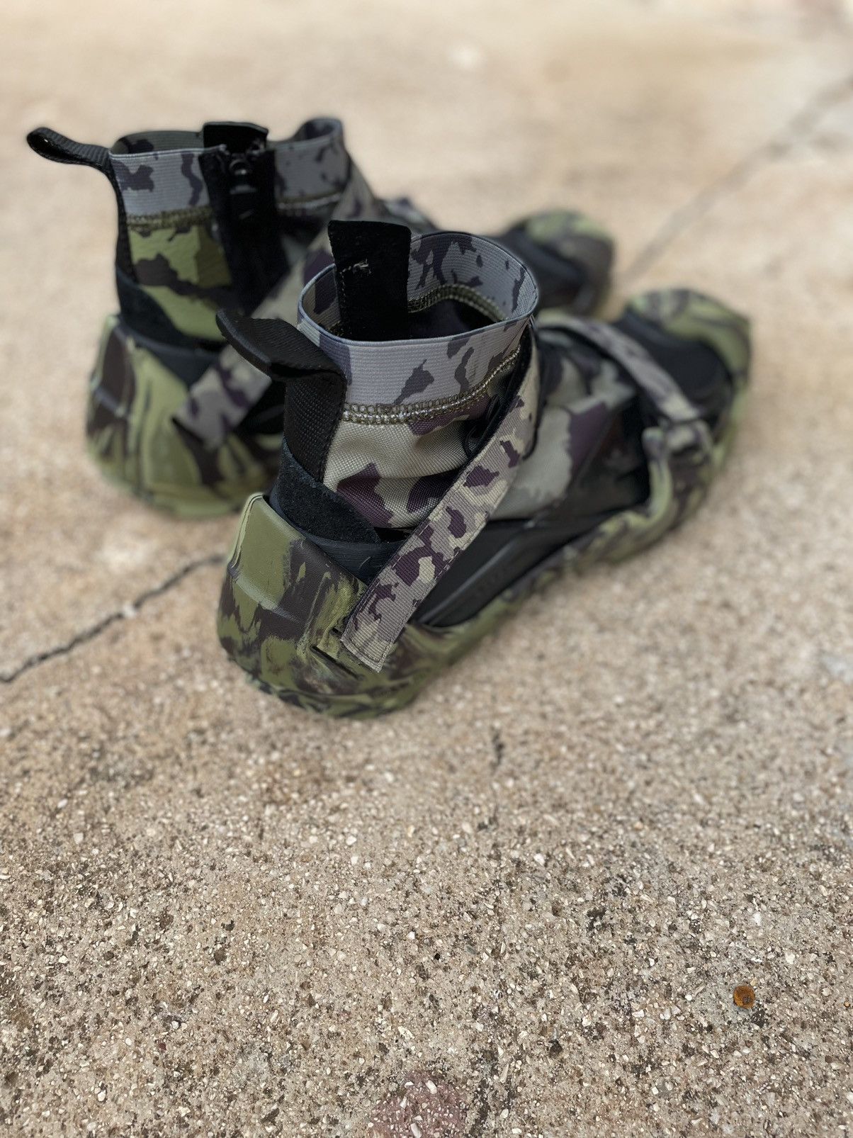 1017 ALYX 9SM Nike X MMW Free TR 3 SE Vibram Alyx Camo Green Size US 6.5 / EU 39-40 - 4 Thumbnail