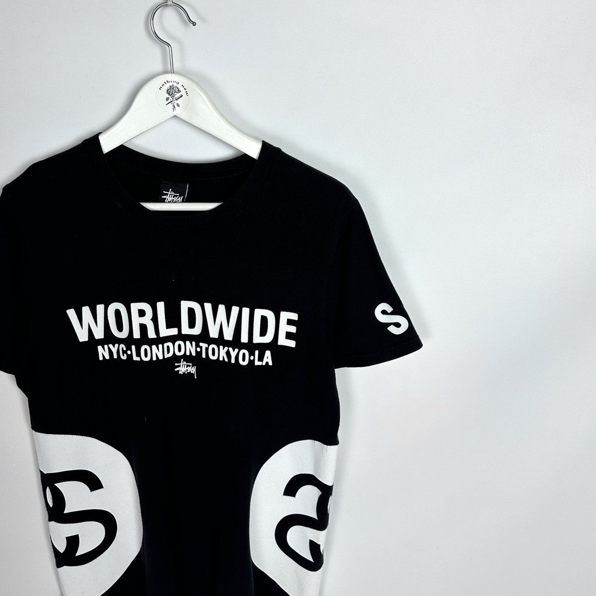 Stussy Vintage 00s Stussy AOP Big Logo Hype tee Skate OG rare Tokyo Size US S / EU 44-46 / 1 - 3 Thumbnail