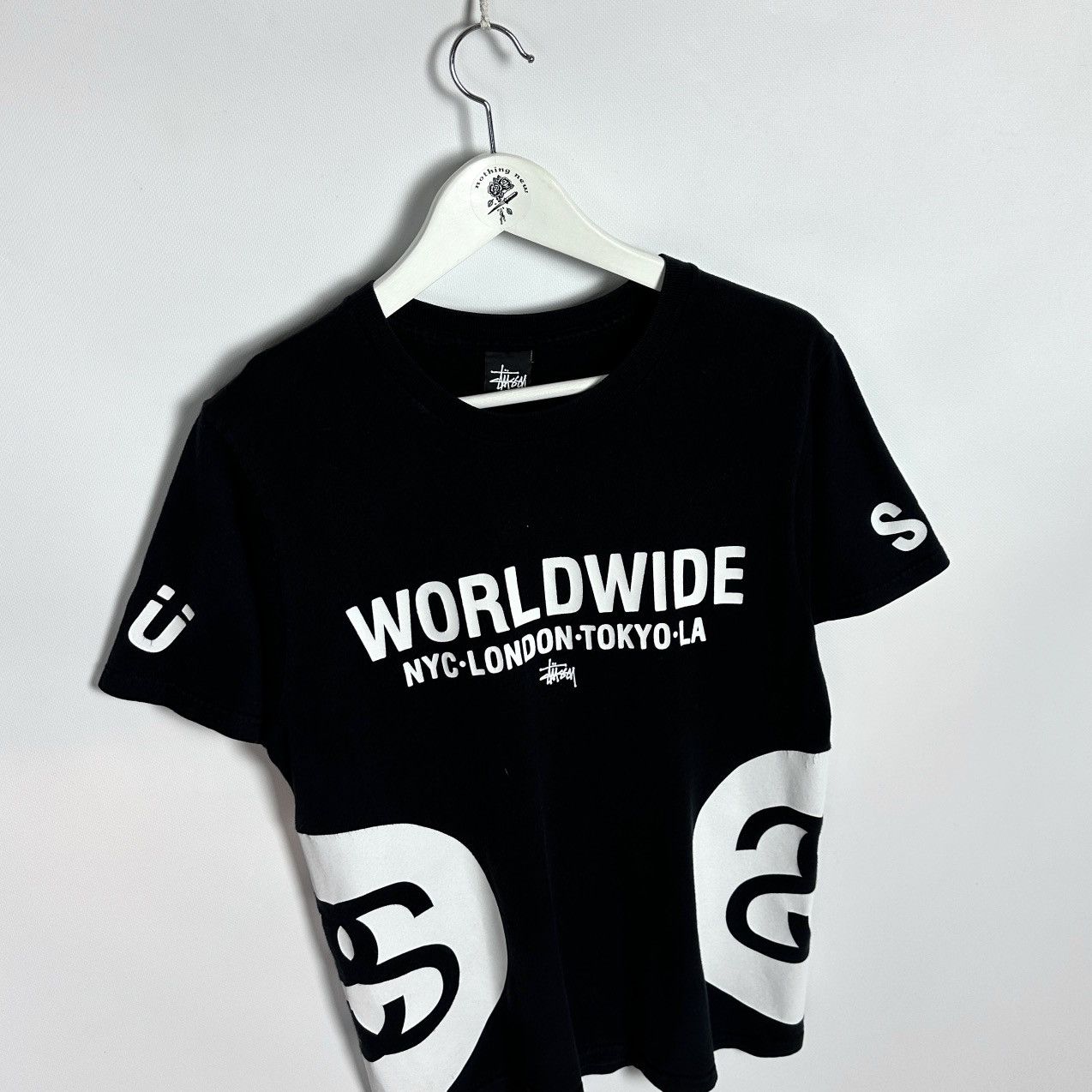 Stussy Vintage 00s Stussy AOP Big Logo Hype tee Skate OG rare Tokyo Size US S / EU 44-46 / 1 - 5 Thumbnail