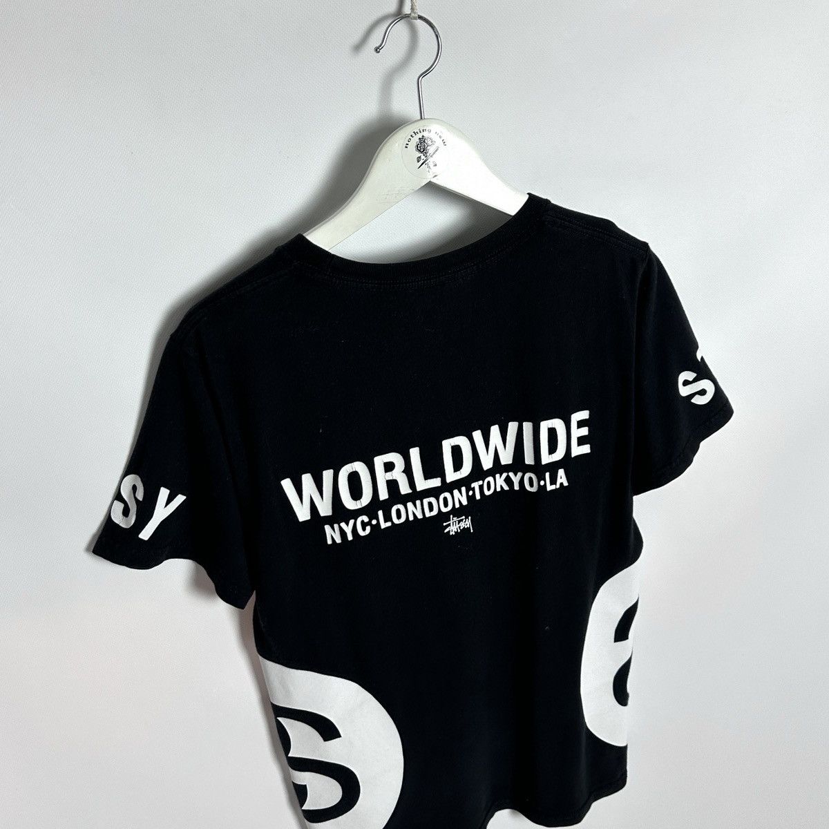 Stussy Vintage 00s Stussy AOP Big Logo Hype tee Skate OG rare Tokyo Size US S / EU 44-46 / 1 - 6 Thumbnail