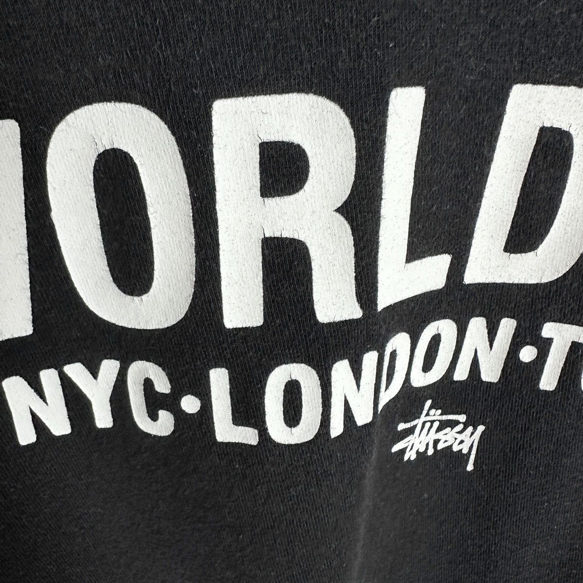 Stussy Vintage 00s Stussy AOP Big Logo Hype tee Skate OG rare Tokyo Size US S / EU 44-46 / 1 - 7 Thumbnail