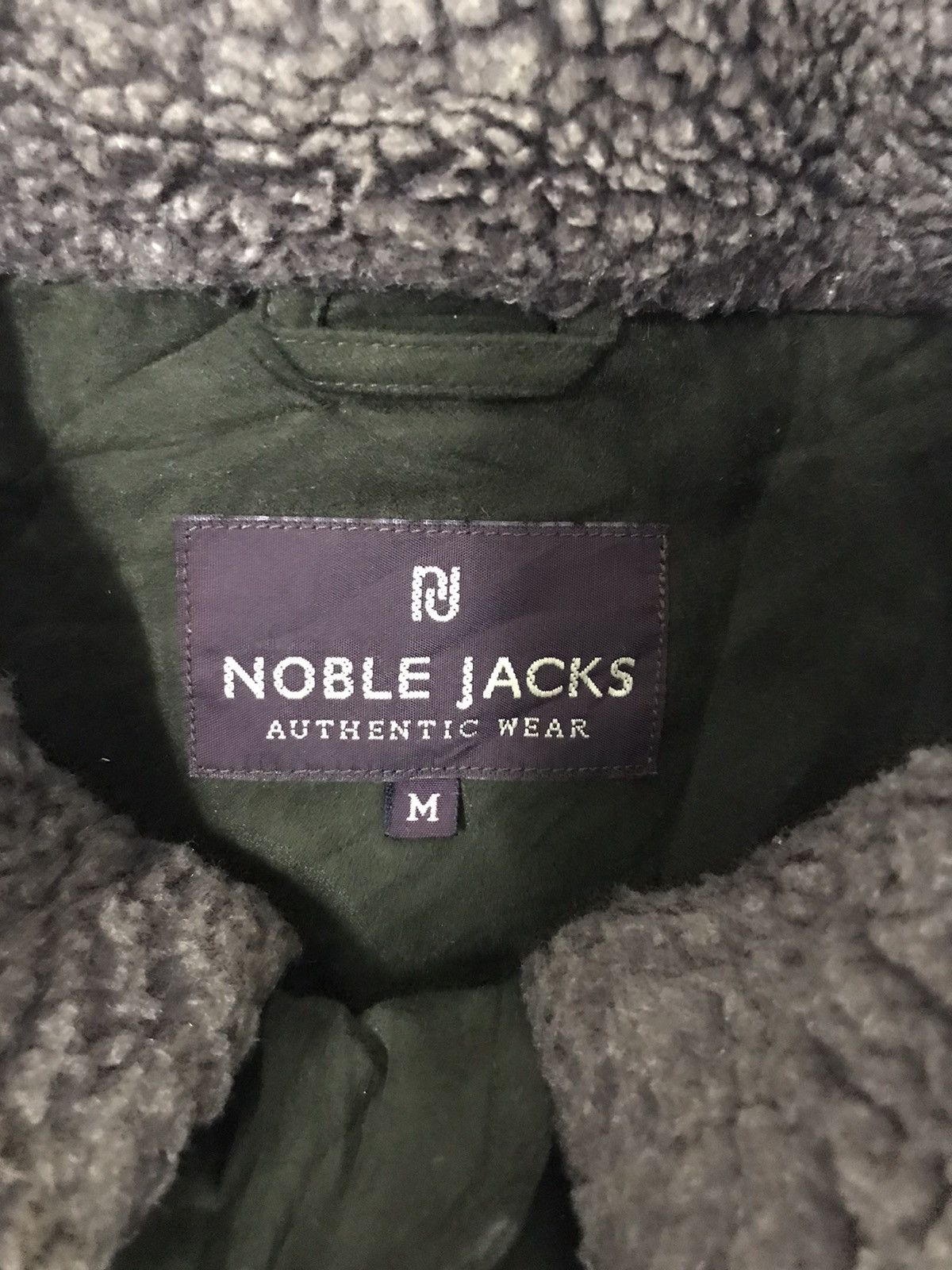 Japanese Brand Noble Jacks Jacket Suede Leather Sherpa Padded Size US M / EU 48-50 / 2 - 2 Thumbnail