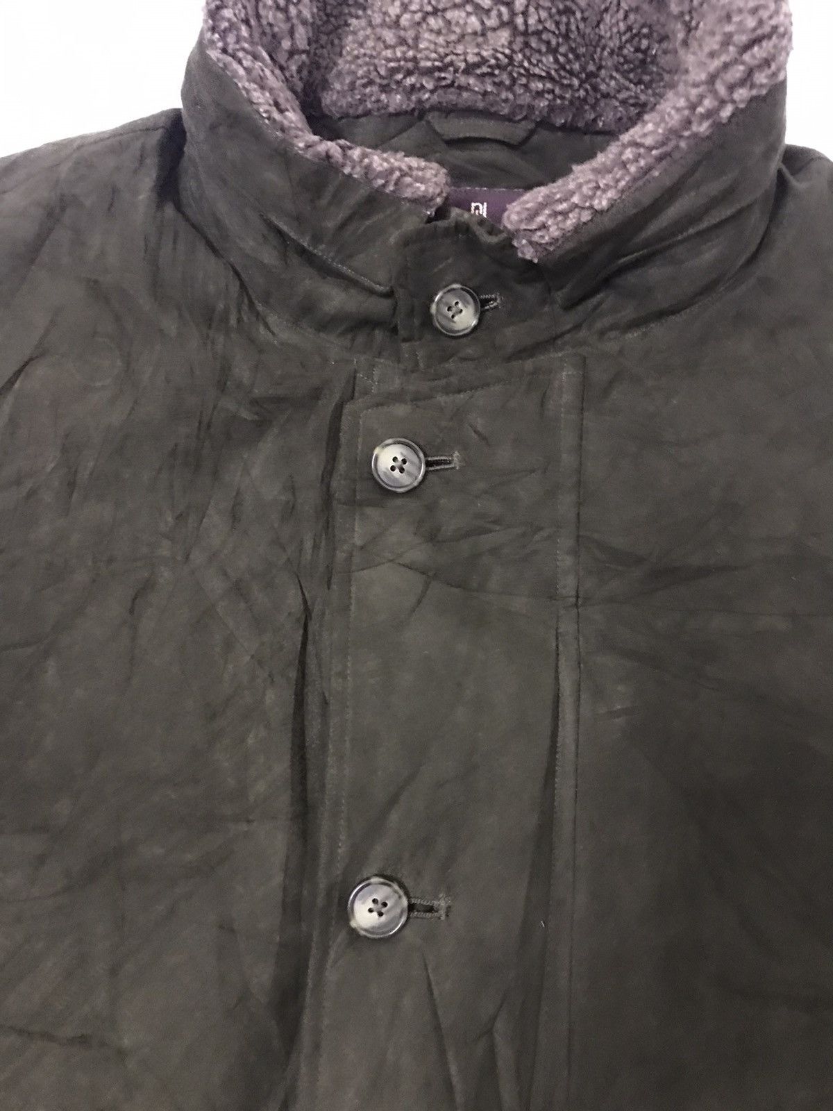 Japanese Brand Noble Jacks Jacket Suede Leather Sherpa Padded Size US M / EU 48-50 / 2 - 3 Thumbnail