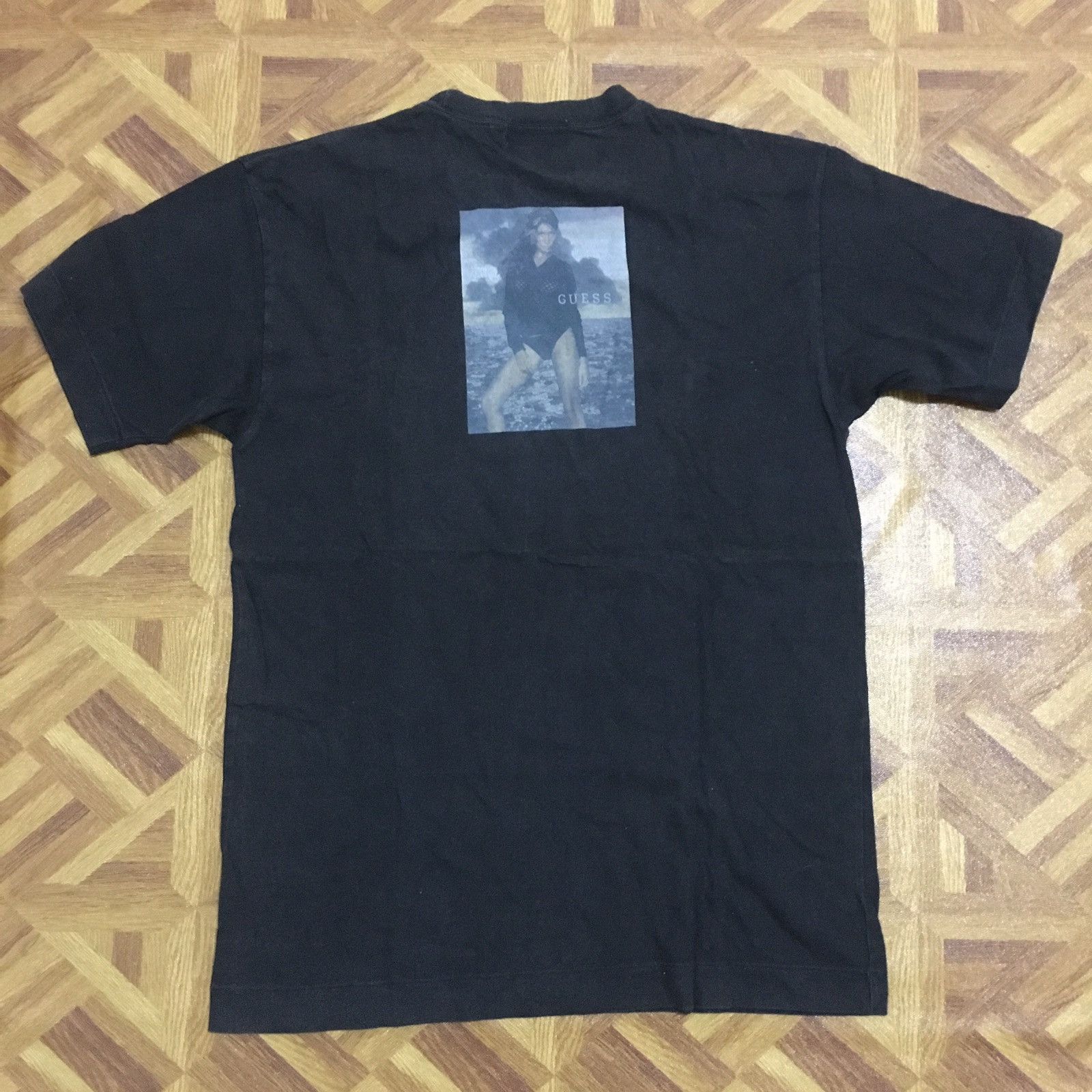 Guess Laetitia CastaPhotography by Dah Len t shirt 1997 Size US M / EU 48-50 / 2 - 4 Thumbnail