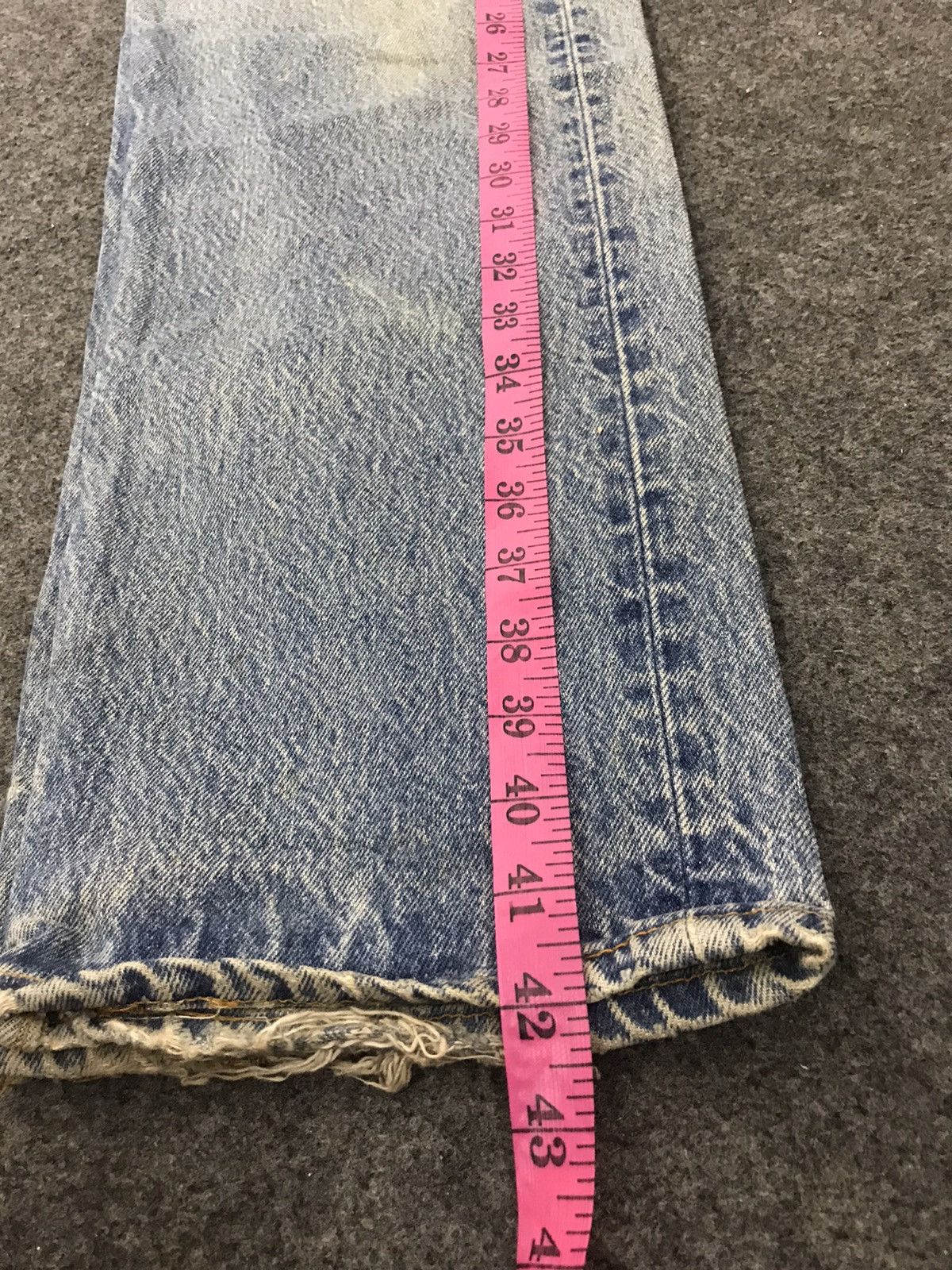 Levi's Beauty Faded Vintage Levi's Strauss 501 Denim Jeans Size US 33 - 3 Thumbnail