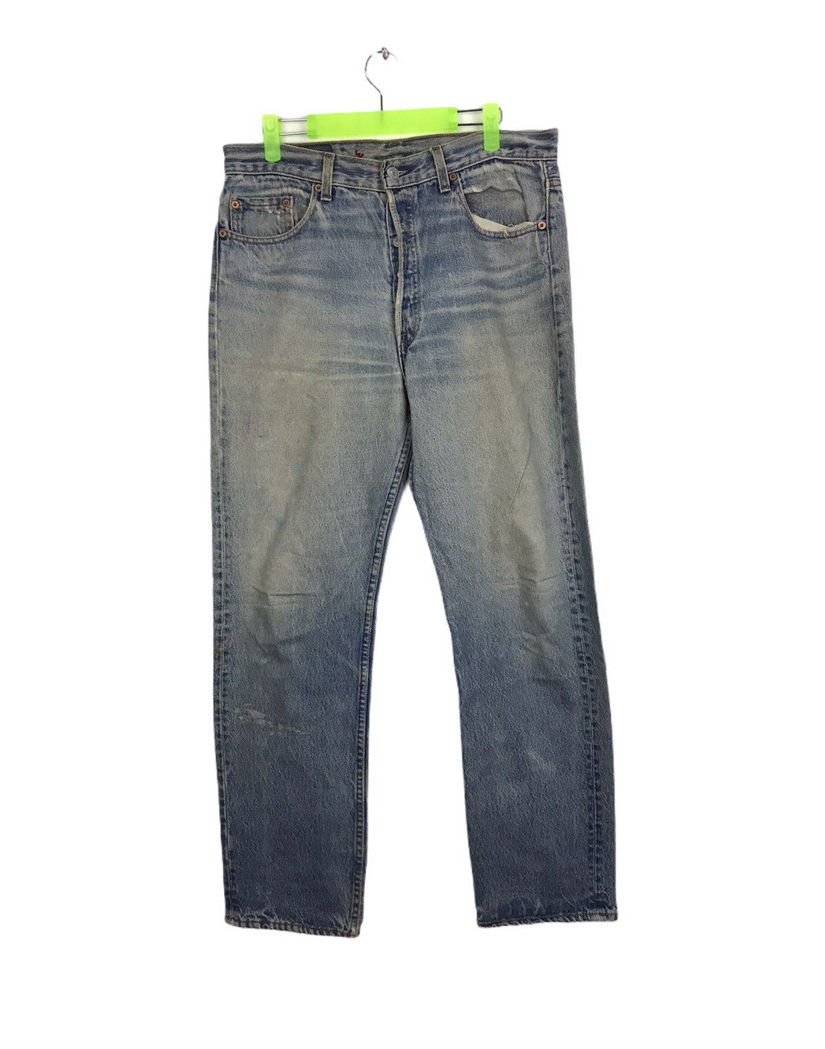Levi's Beauty Faded Vintage Levi's Strauss 501 Denim Jeans Size US 33 - 1 Thumbnail