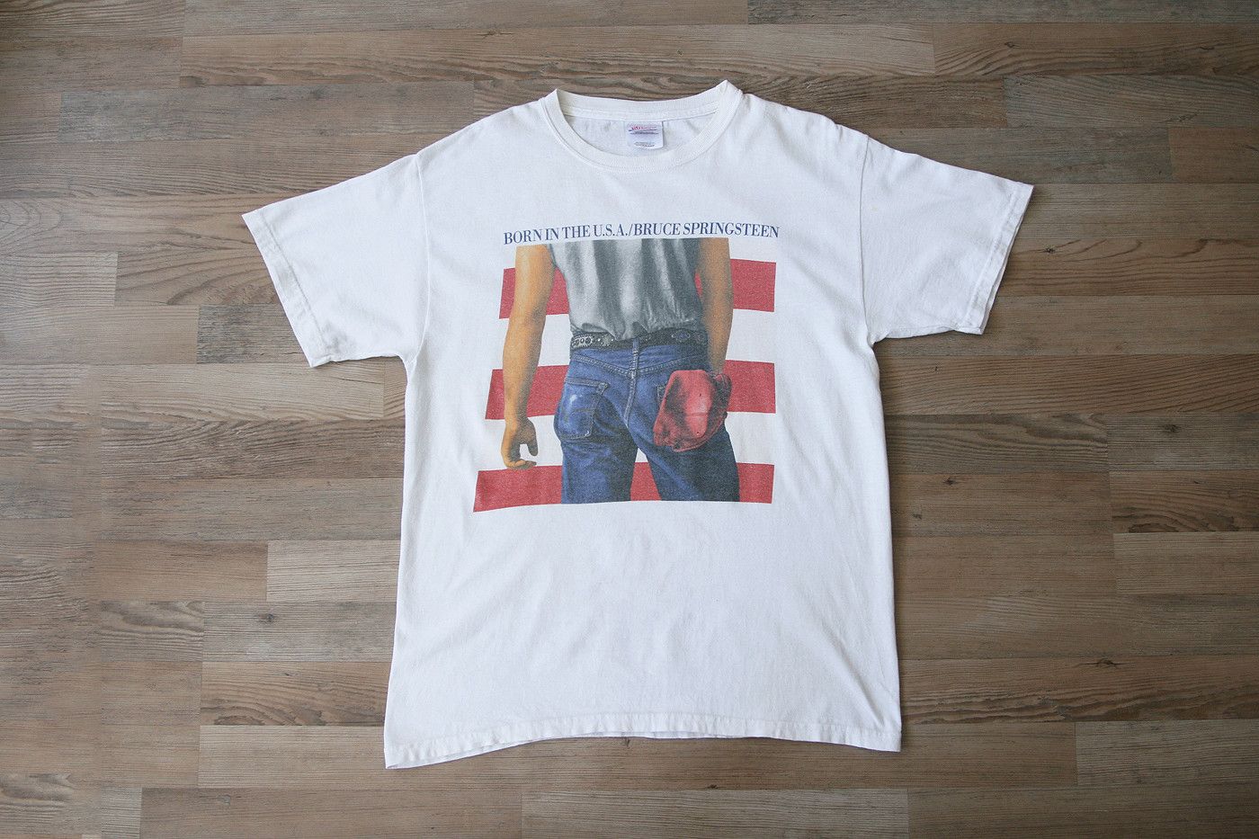 Band Tees × Vintage Bruce Springsteen Born in the USA Vintage T Shirt Size US M / EU 48-50 / 2 - 1 Thumbnail