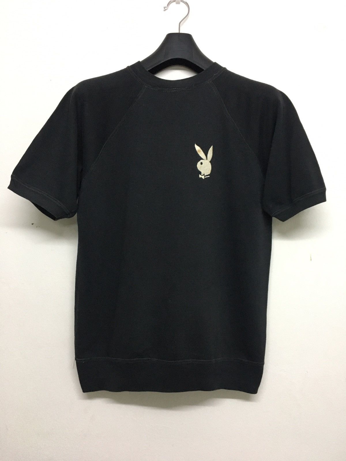 Hanes vintage playboy 70s short sleeve sweatshirt Size US M / EU 48-50 / 2 - 1 Thumbnail