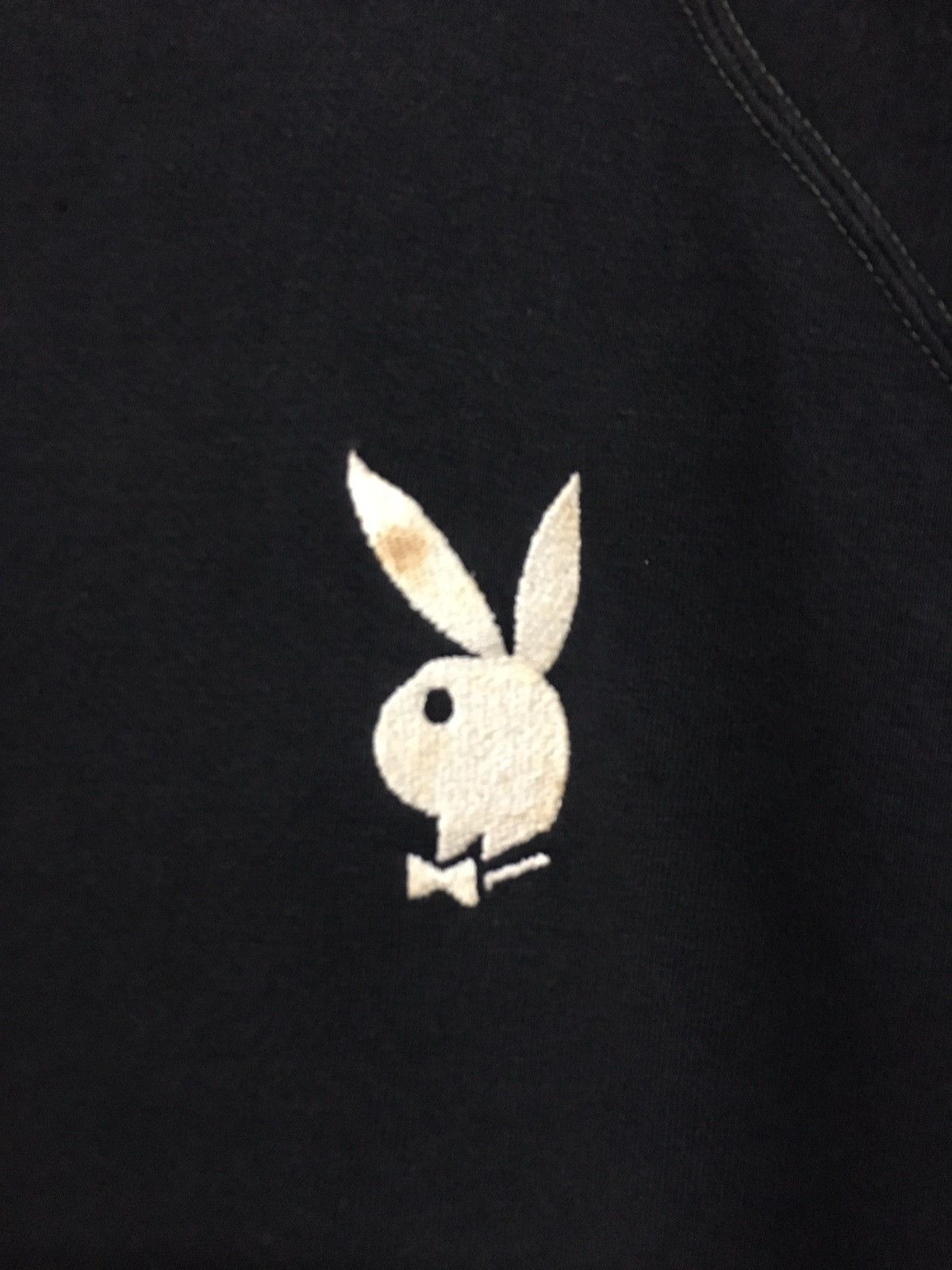 Hanes vintage playboy 70s short sleeve sweatshirt Size US M / EU 48-50 / 2 - 2 Thumbnail