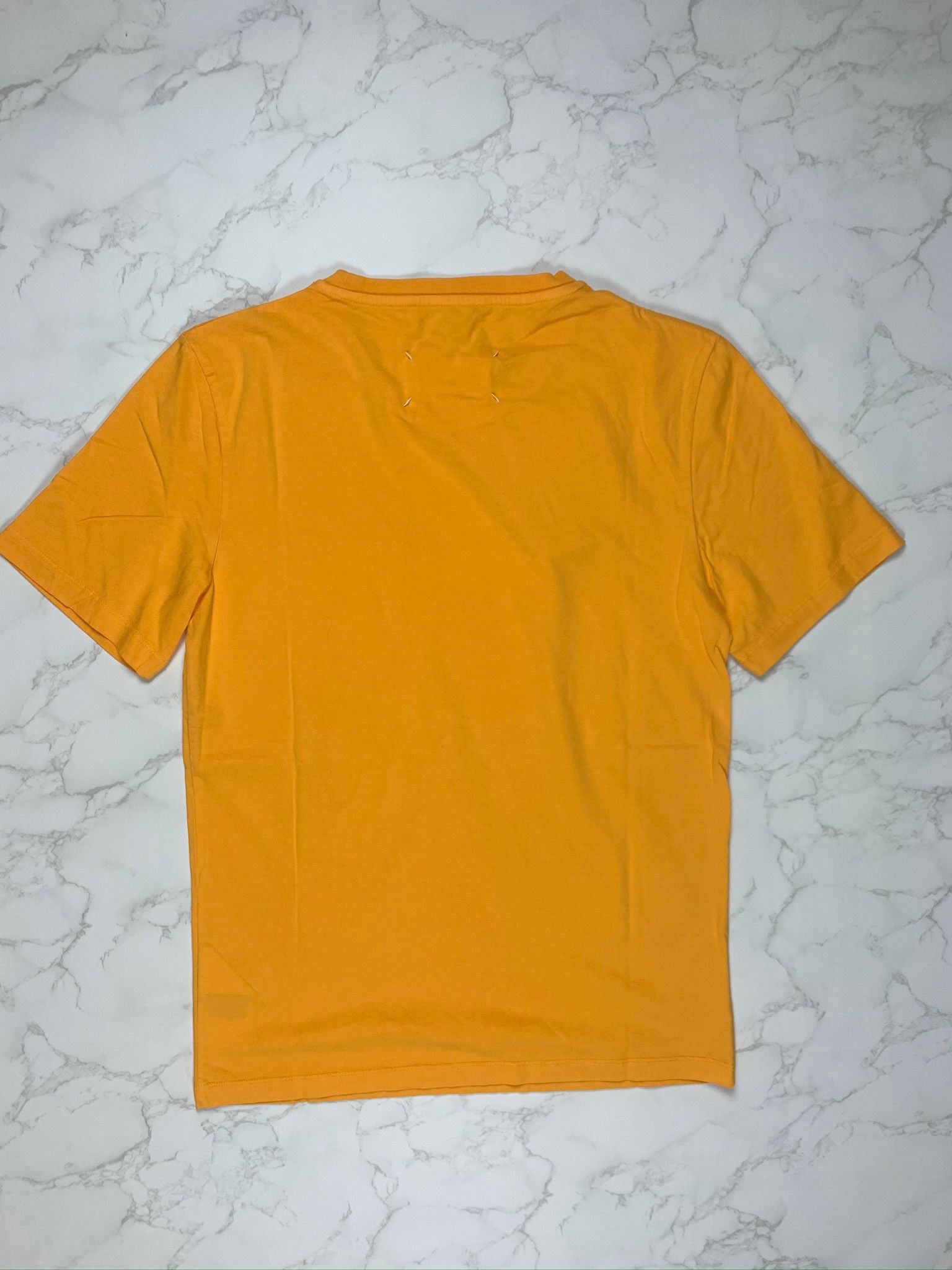 Maison Margiela Maison Margiela Yellow Crew Neck Tee Size US S / EU 44-46 / 1 - 15 Thumbnail
