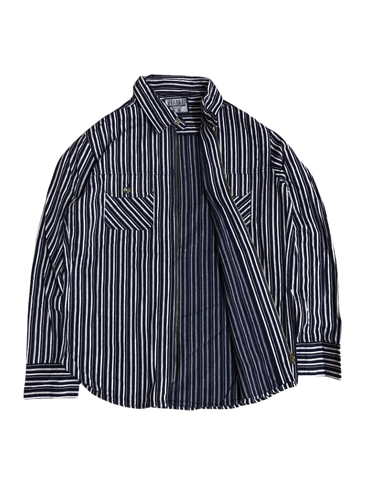 Japanese Brand Japanese Brand Villand Denim Zipper Jacket Kapital Style Size US S / EU 44-46 / 1 - 1 Thumbnail