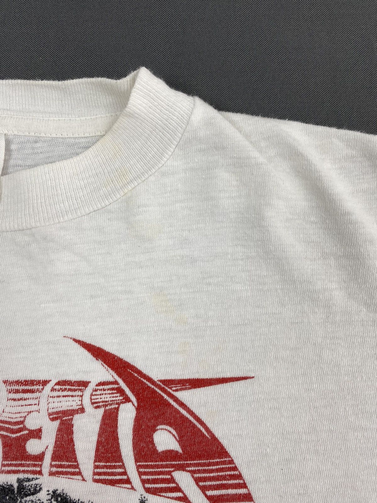 Band Tees 1990 Vintage Stretta Save Me German Trash Metal Signed Tee Size US L / EU 52-54 / 3 - 3 Thumbnail