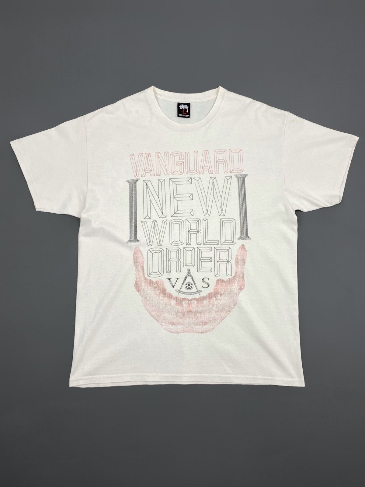 Stussy 2006 Stussy Milano 5 Year Anniversary Vanguard Limited Tee Size US L / EU 52-54 / 3 - 11 Thumbnail
