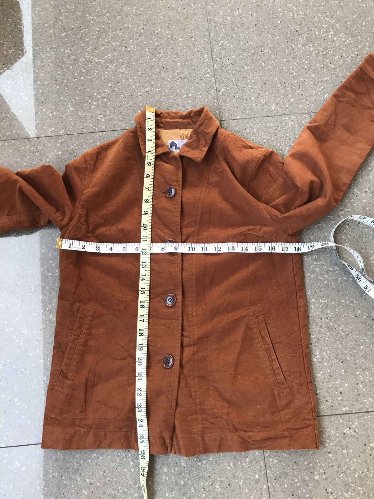 Japanese Brand 🇯🇵 Japanese United Arrow Suede Jacket Brown Size US S / EU 44-46 / 1 - 4 Thumbnail