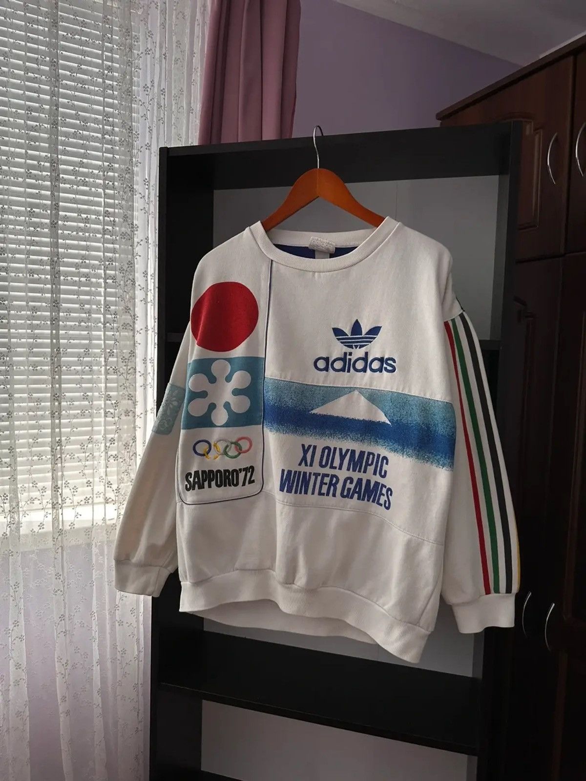 Vintage Adidas winter olympics crewneck top