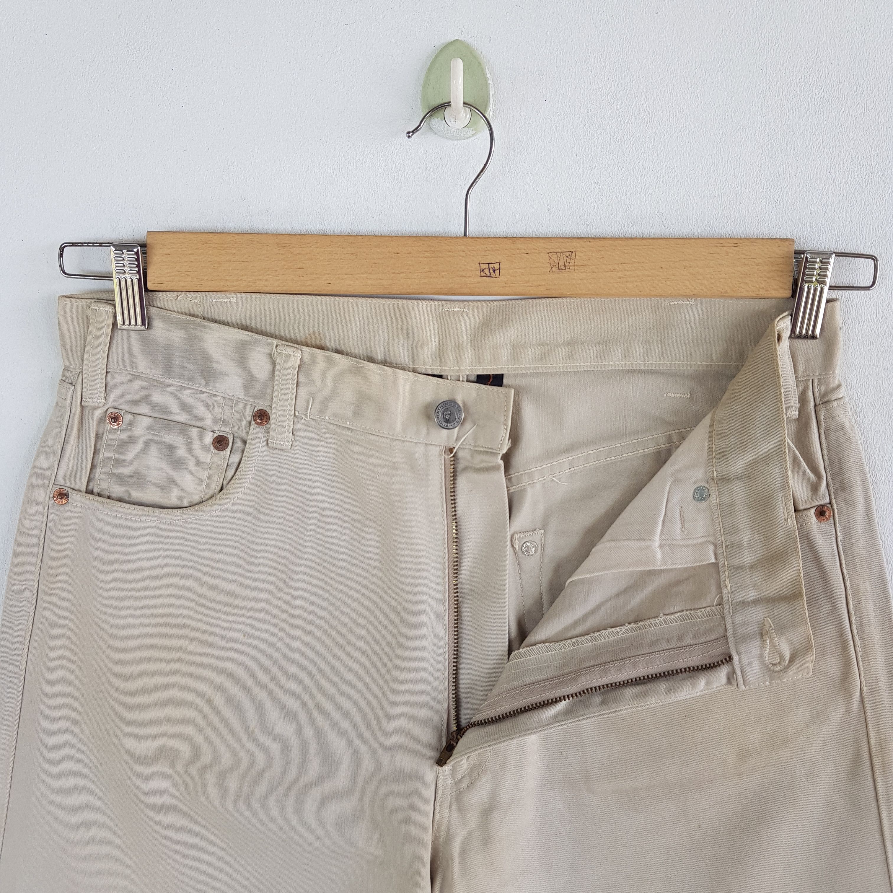Bape Vintage Y2K Bape Denim A Bathing Ape Beige Jeans Pants Size US 32 / EU 48 - 8 Thumbnail