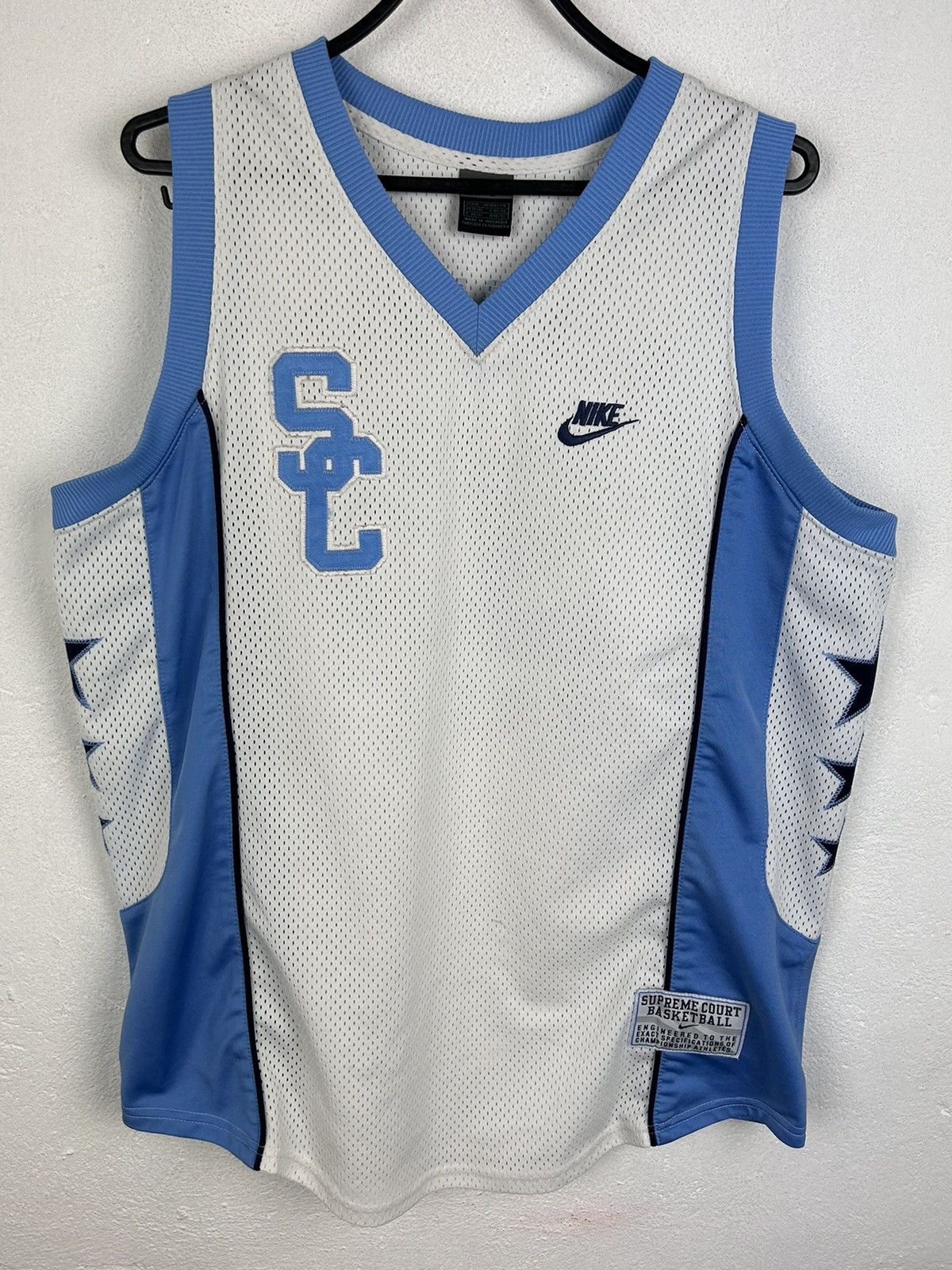 Nike 00s Vintage Nike Supreme Court Basketball Bundle Top Shorts Size US L / EU 52-54 / 3 - 10 Thumbnail
