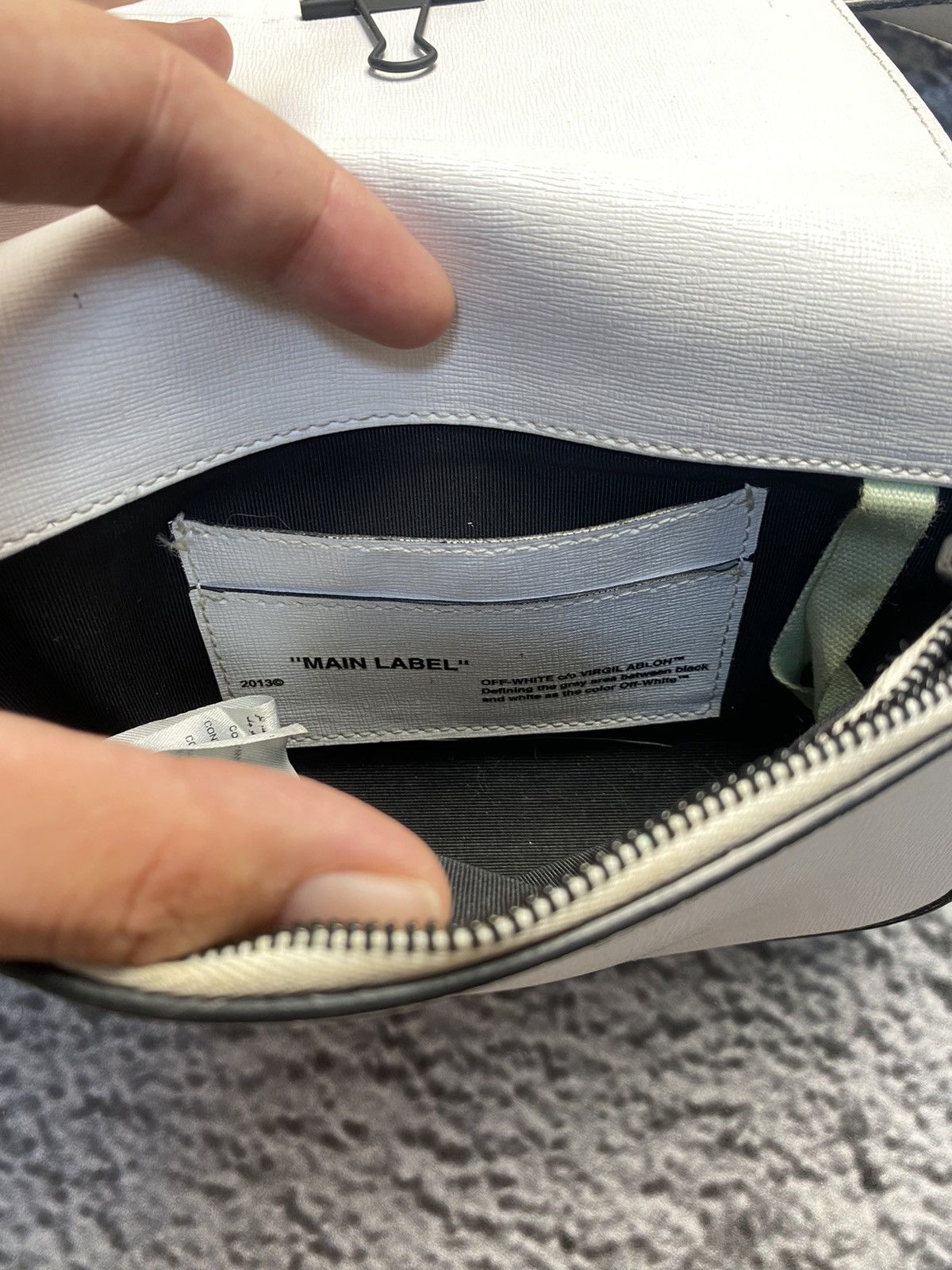 Off-White Off white mini binder clip bag Size ONE SIZE - 11 Thumbnail