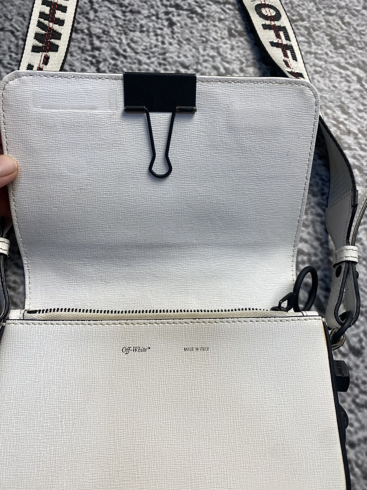 Off-White Off white mini binder clip bag Size ONE SIZE - 7 Thumbnail