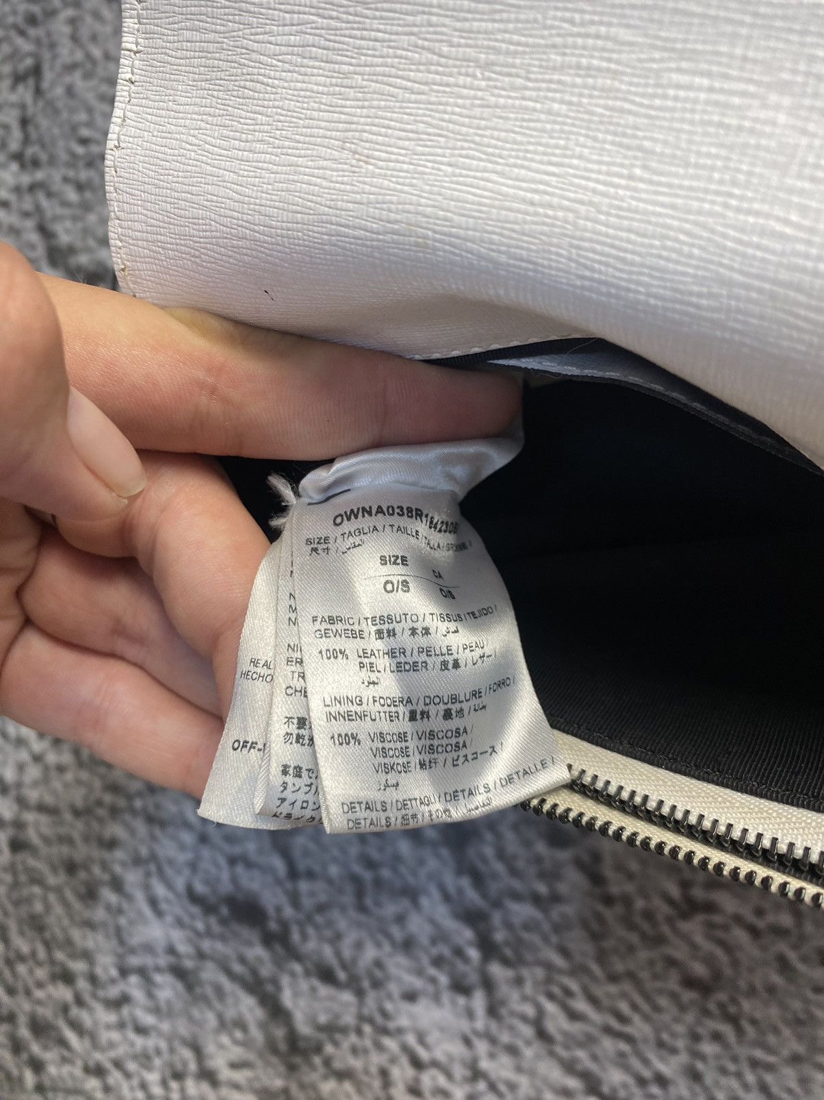 Off-White Off white mini binder clip bag Size ONE SIZE - 12 Thumbnail