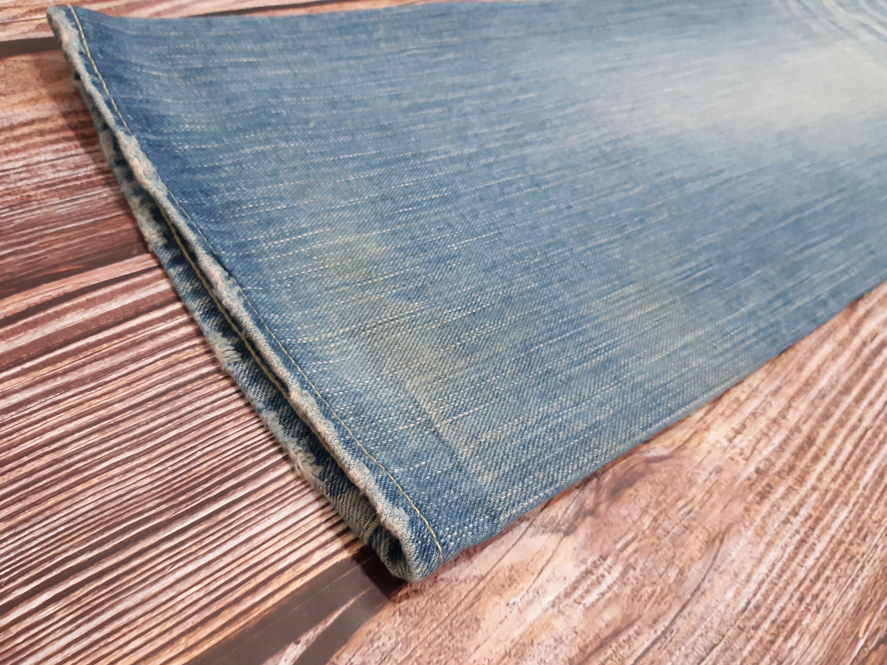 Japanese Brand Bell Bottoms Jeans Flare Japanese Sashiko Size US 34 / EU 50 - 14 Thumbnail
