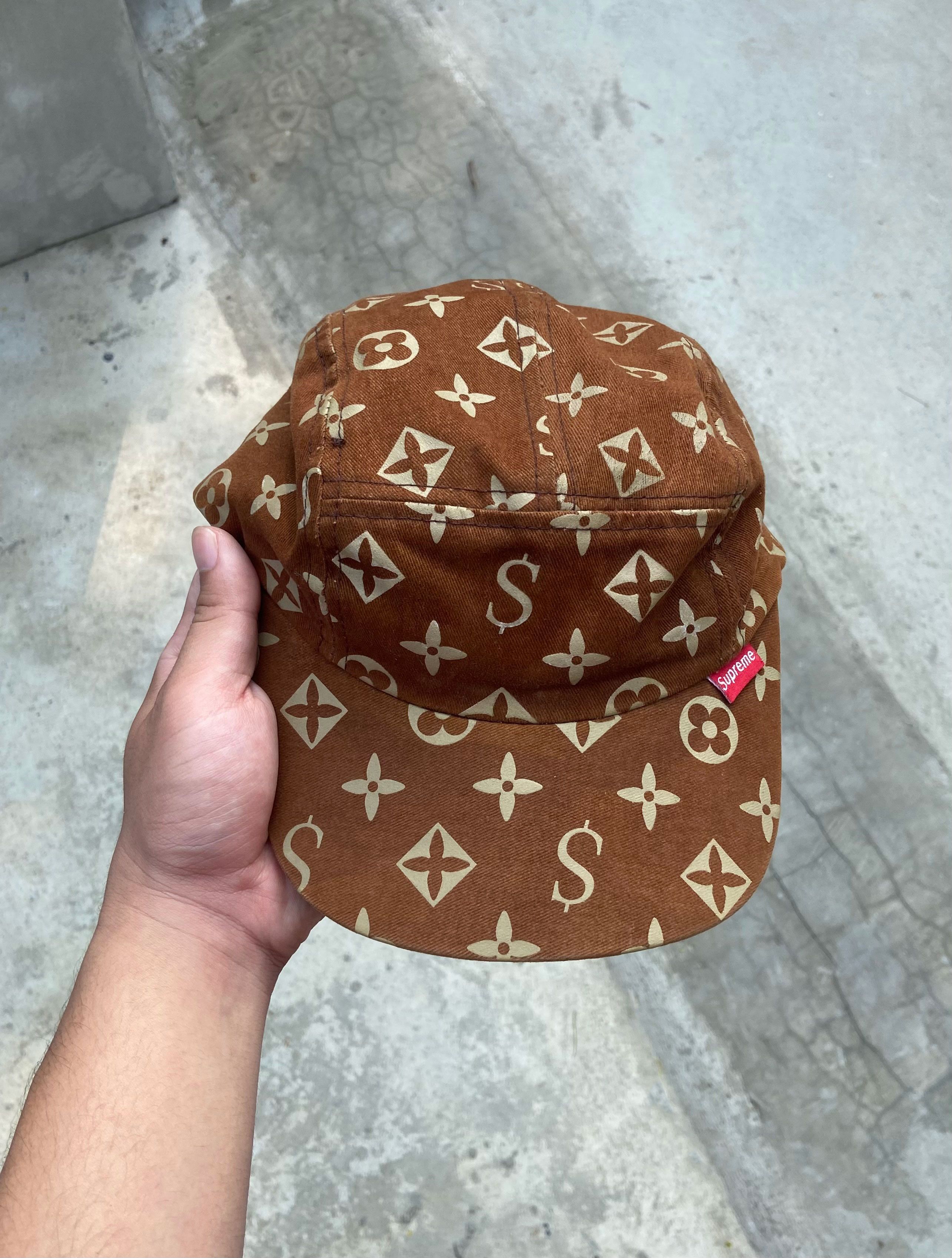 Supreme Supreme OG monogram LV camp cap 2000 / 2001 rare Size ONE SIZE - 6 Thumbnail