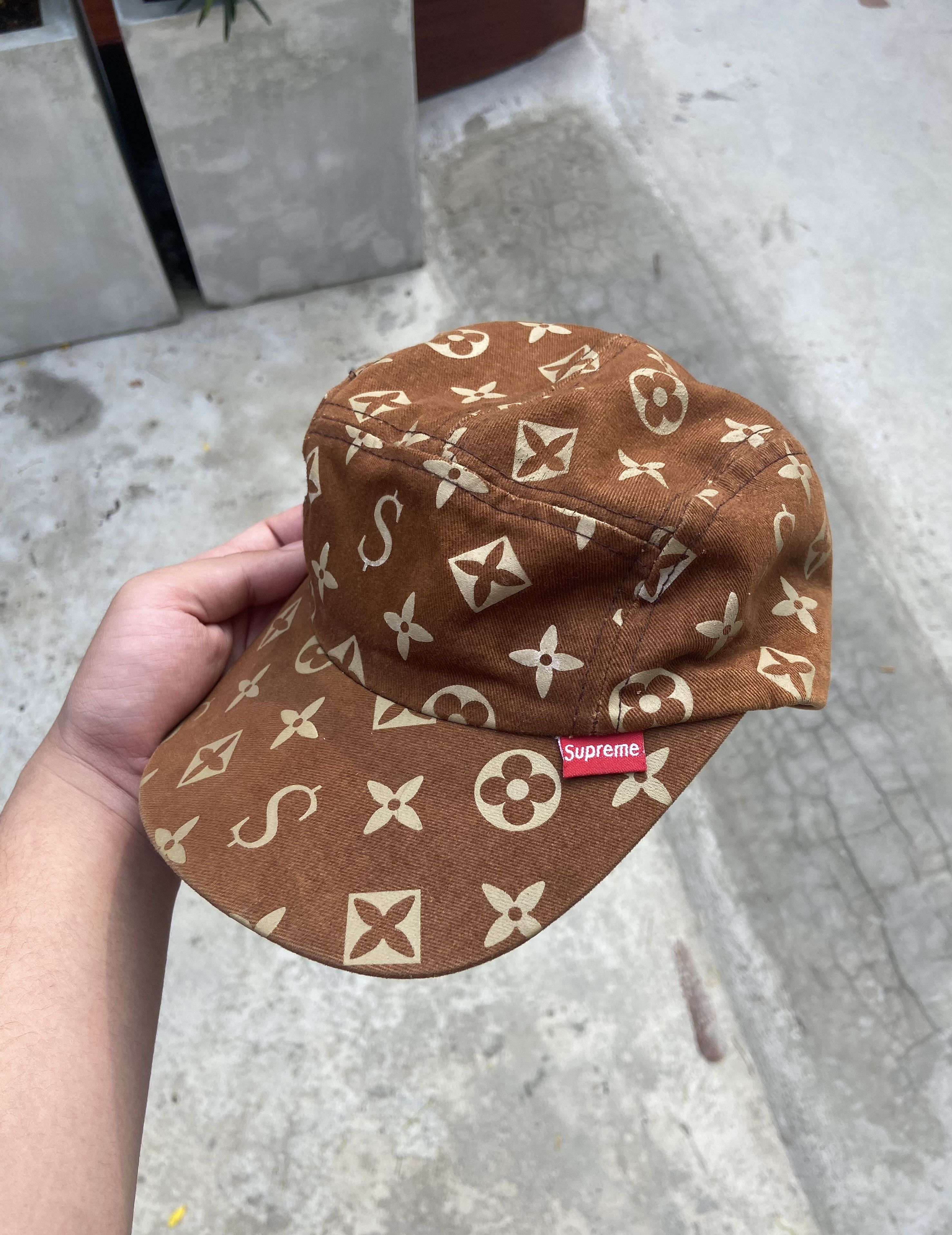 Supreme Supreme OG monogram LV camp cap 2000 / 2001 rare Size ONE SIZE - 7 Thumbnail