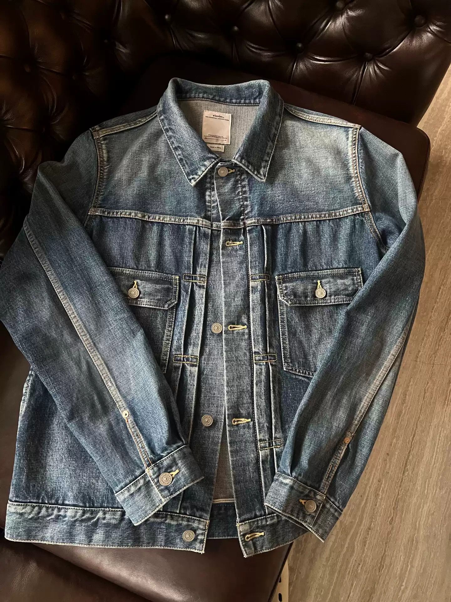 美品 visvim D1001 デニムジャケット