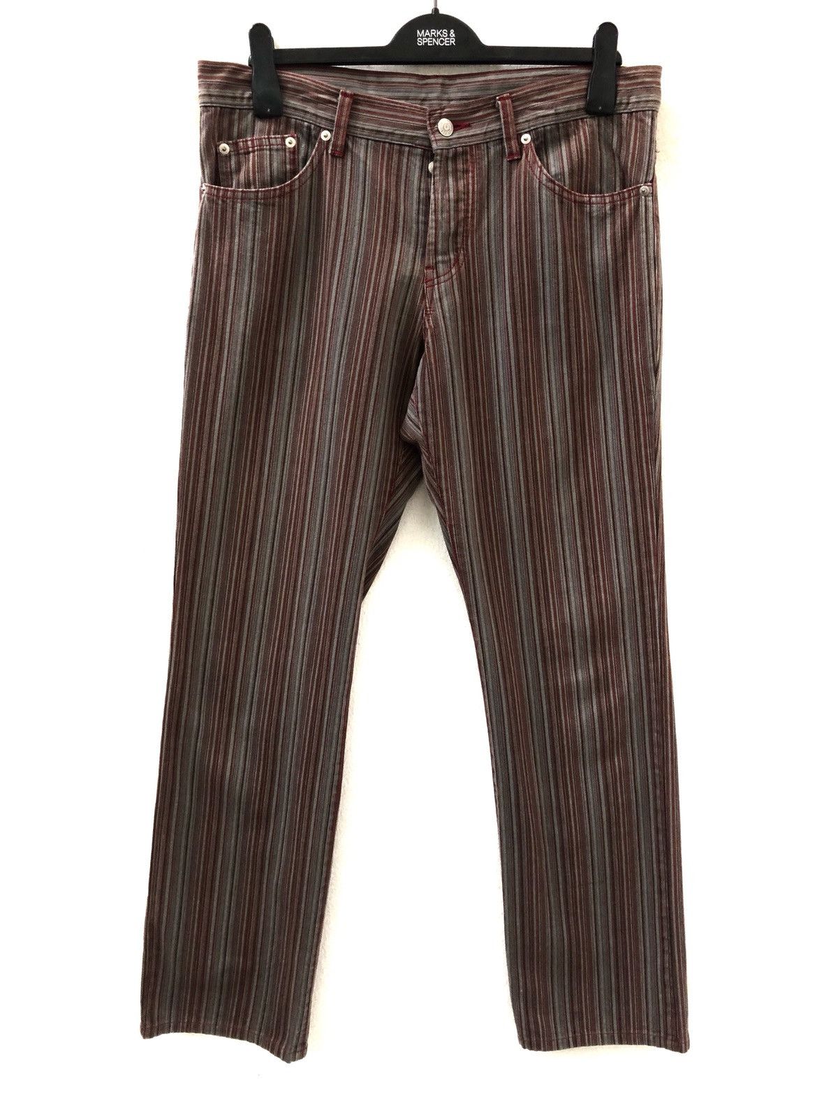 Katharine Hamnett London Katharine Hamnett Made in Japan Striped Pant Size 32 Size US 32 / EU 48 - 1 Thumbnail