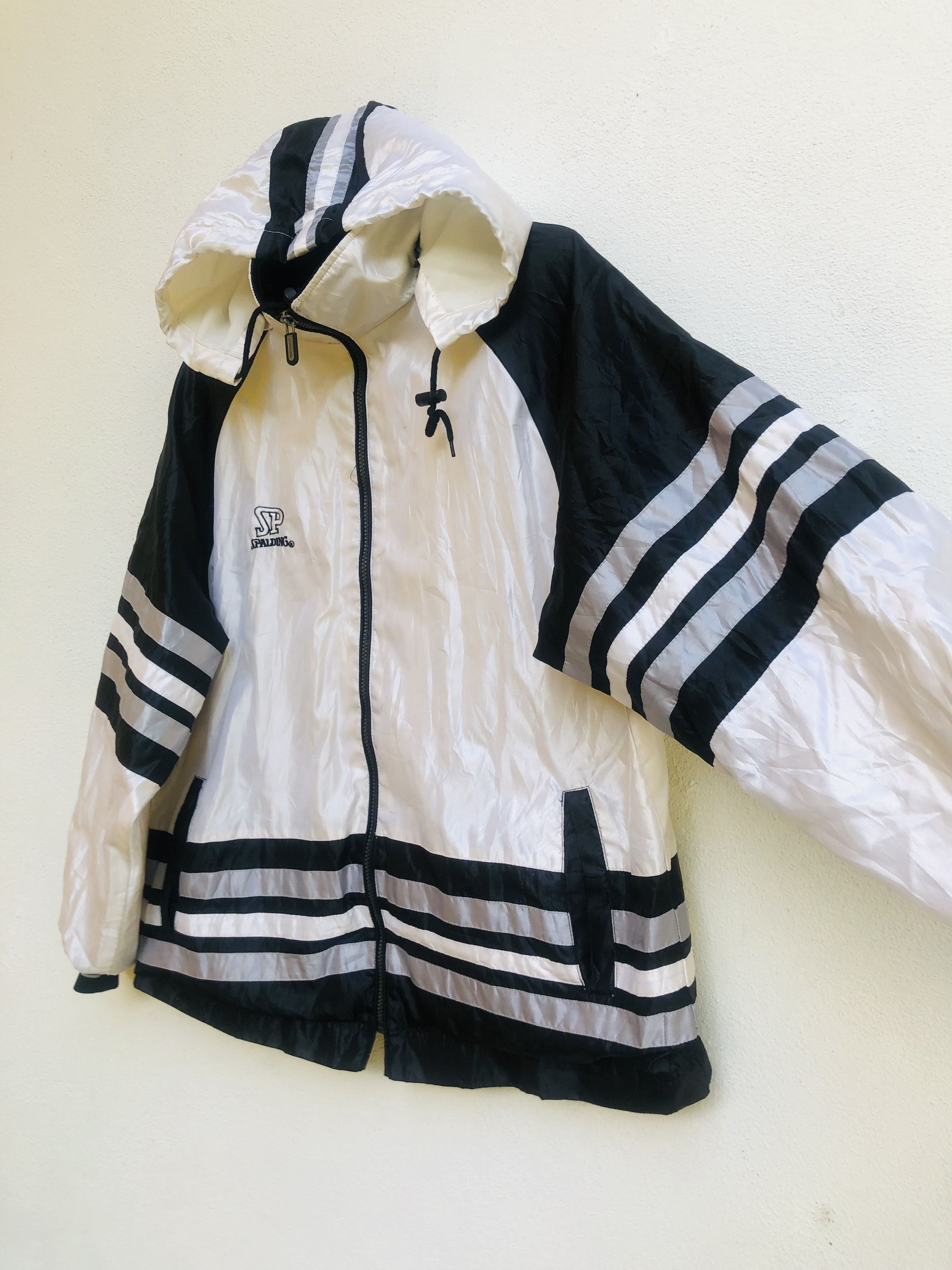 Japanese Brand × Vintage Vintage Spalding Designed Fashion Style Windbreaker Size US L / EU 52-54 / 3 - 6 Thumbnail