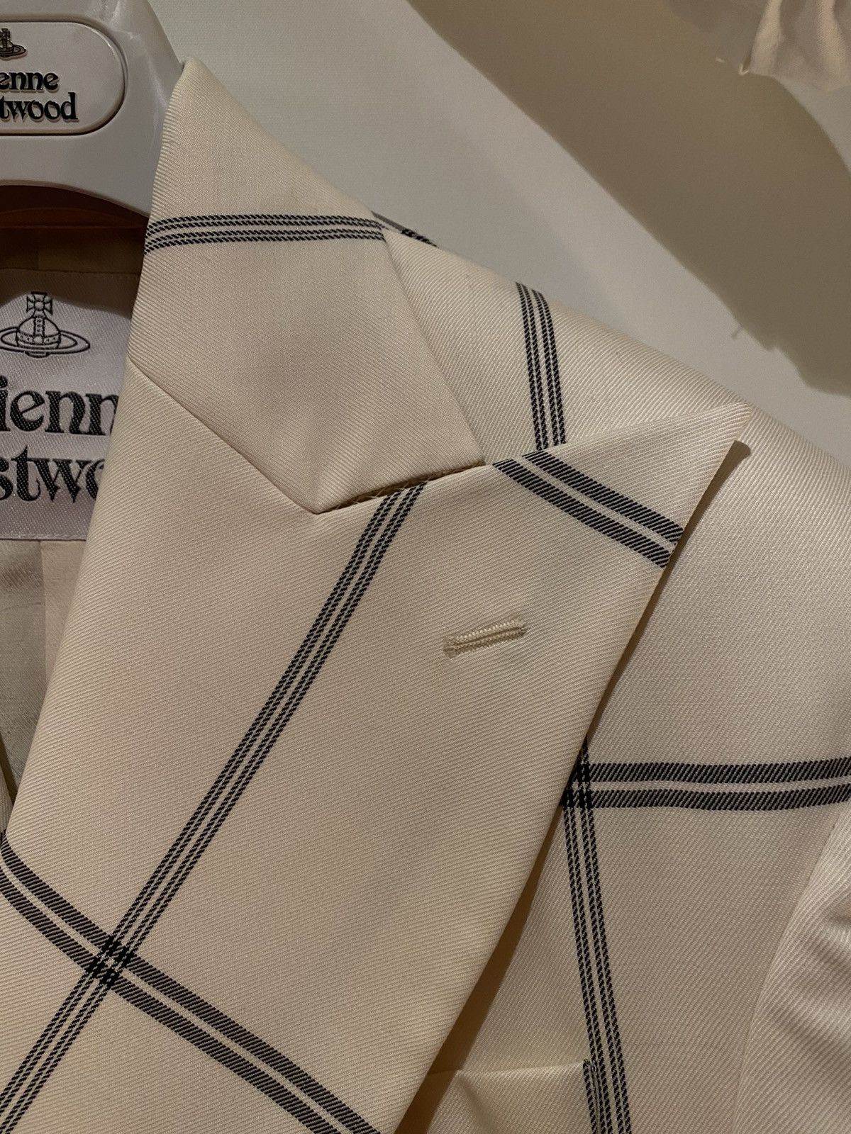 Vivienne Westwood Fall 2017 Runway White Double Breasted Jacket Size 36R - 5 Thumbnail