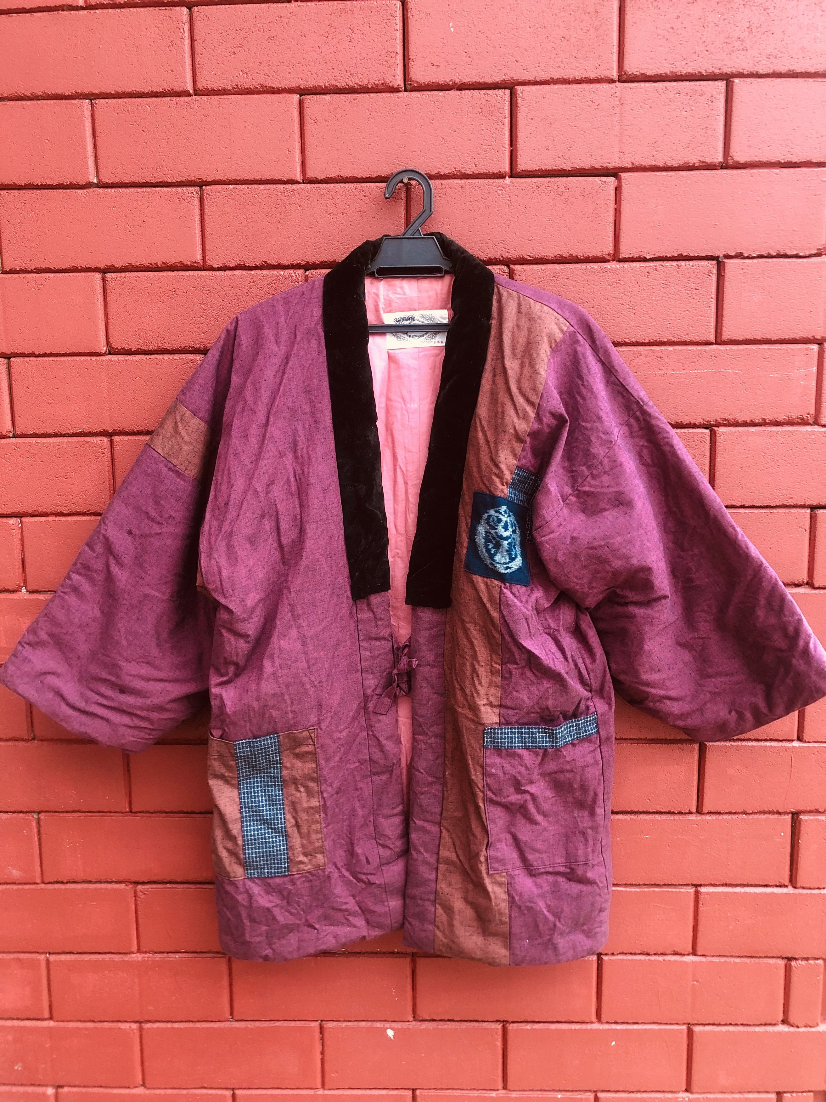 Vintage Yakuza Japanese Designer Fashion Style Kimono