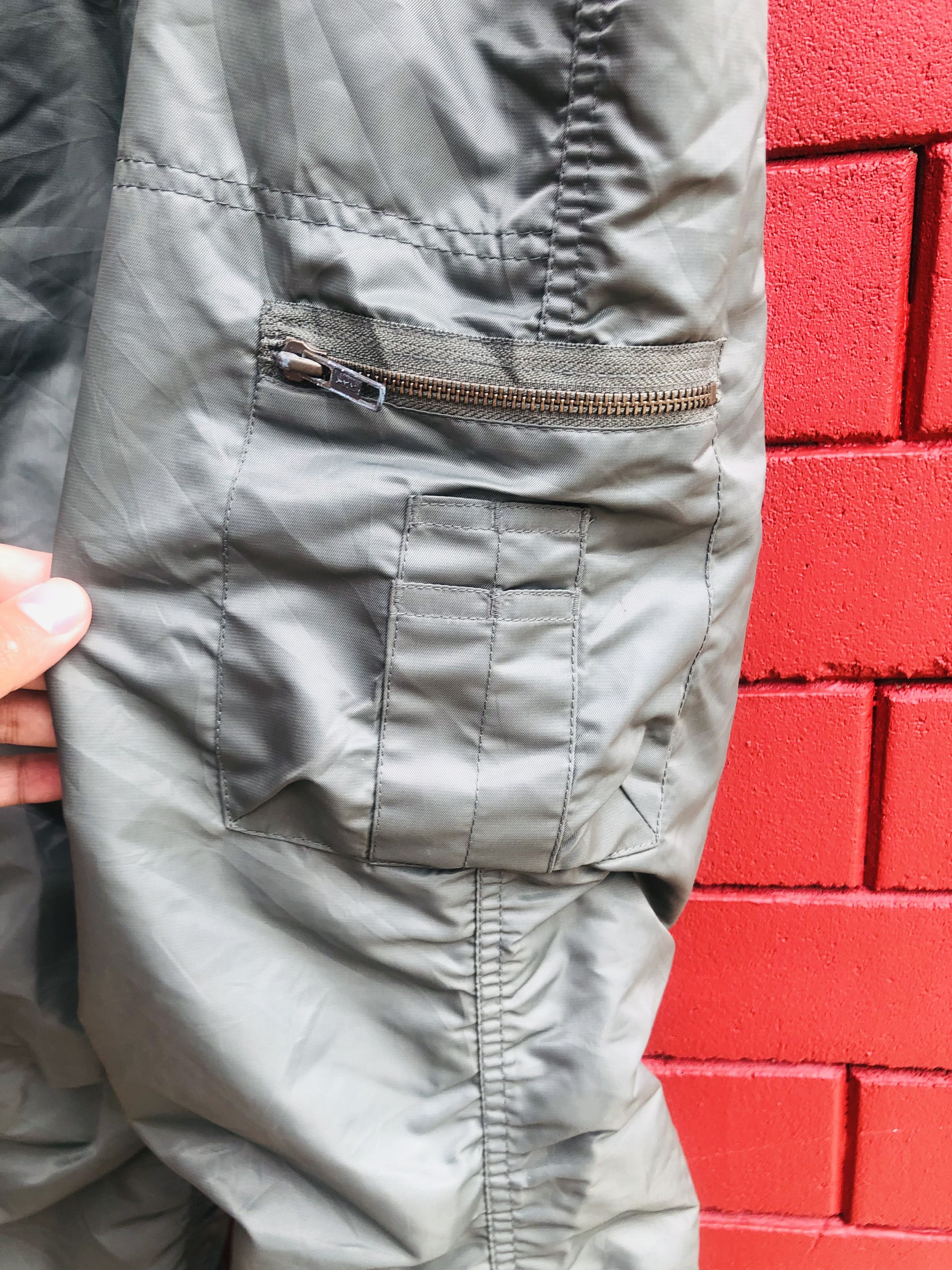 Japanese Brand × Vintage Vintage Flightpant Unique Political Issue Street Fashion Size US 35 - 5 Thumbnail